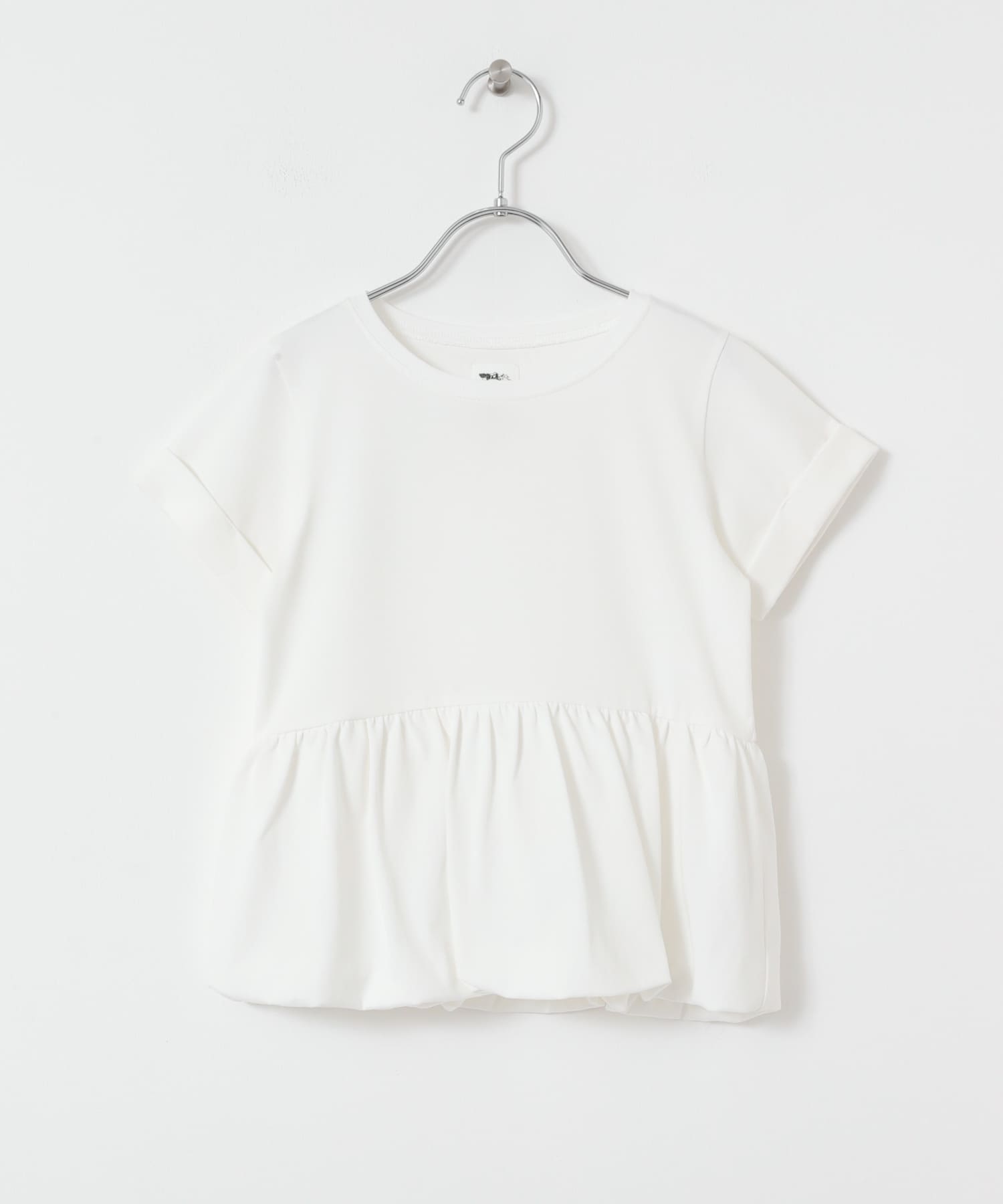 『親子リンク』『WEB/一部店舗限定サイズ』ペプラムバルーンTシャツ(KIDS) OFF 105