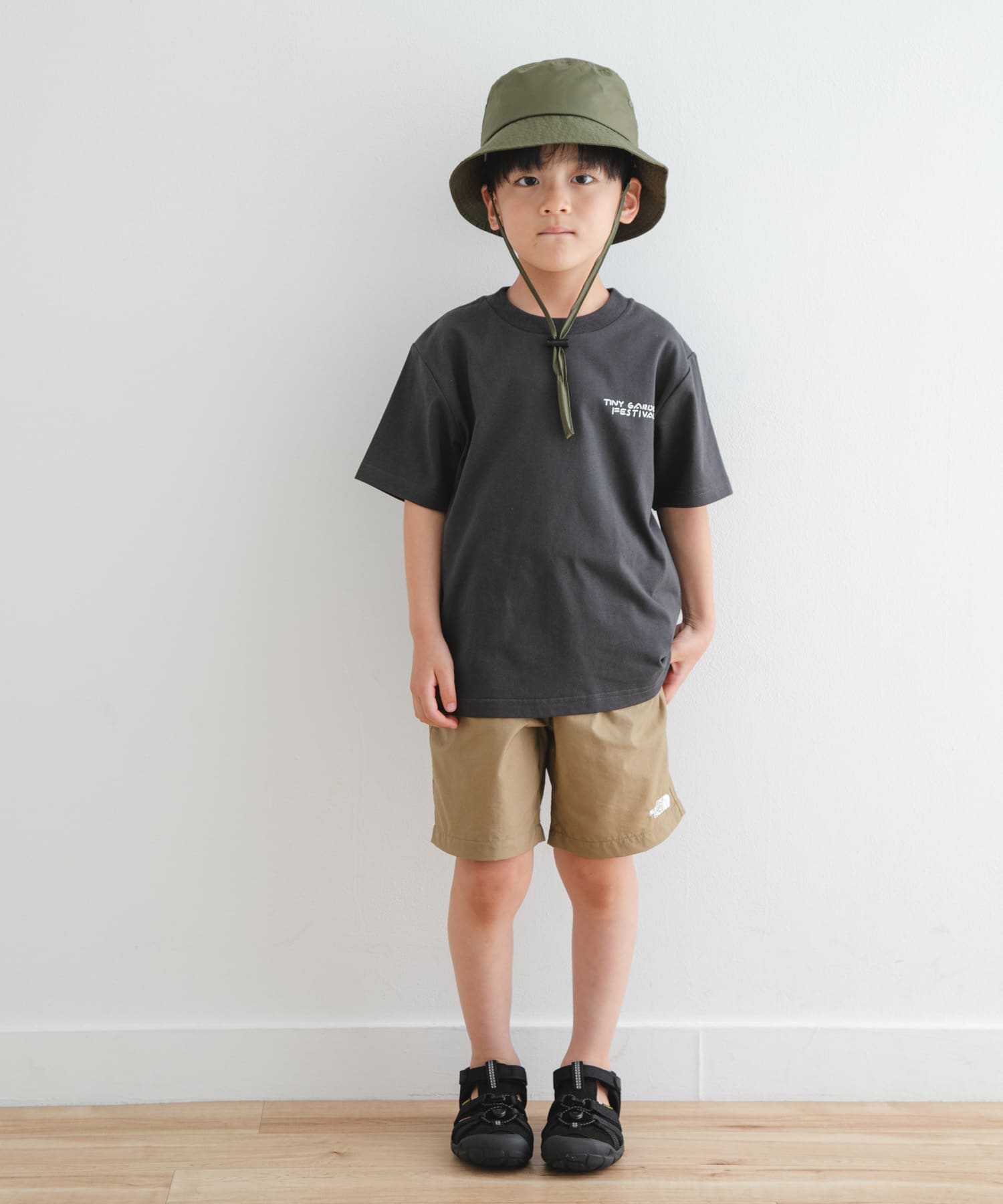 UR TECH ひやサラクール』TINY GARDEN FESTIVAL×norahi Tee(120 WHITE