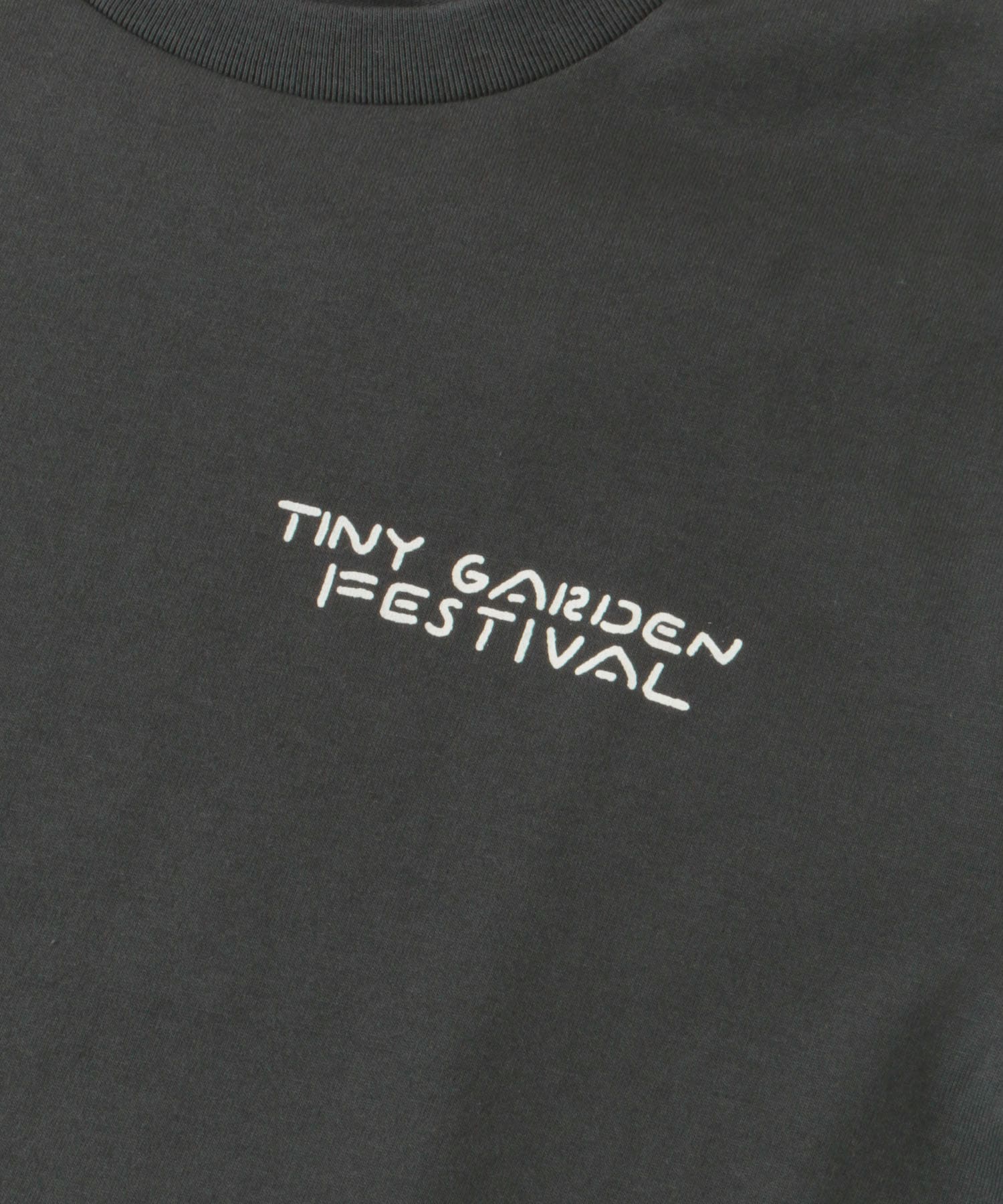 『UR TECH ひやサラクール』TINY GARDEN FESTIVAL×norahi Tee CHARCOAL 120