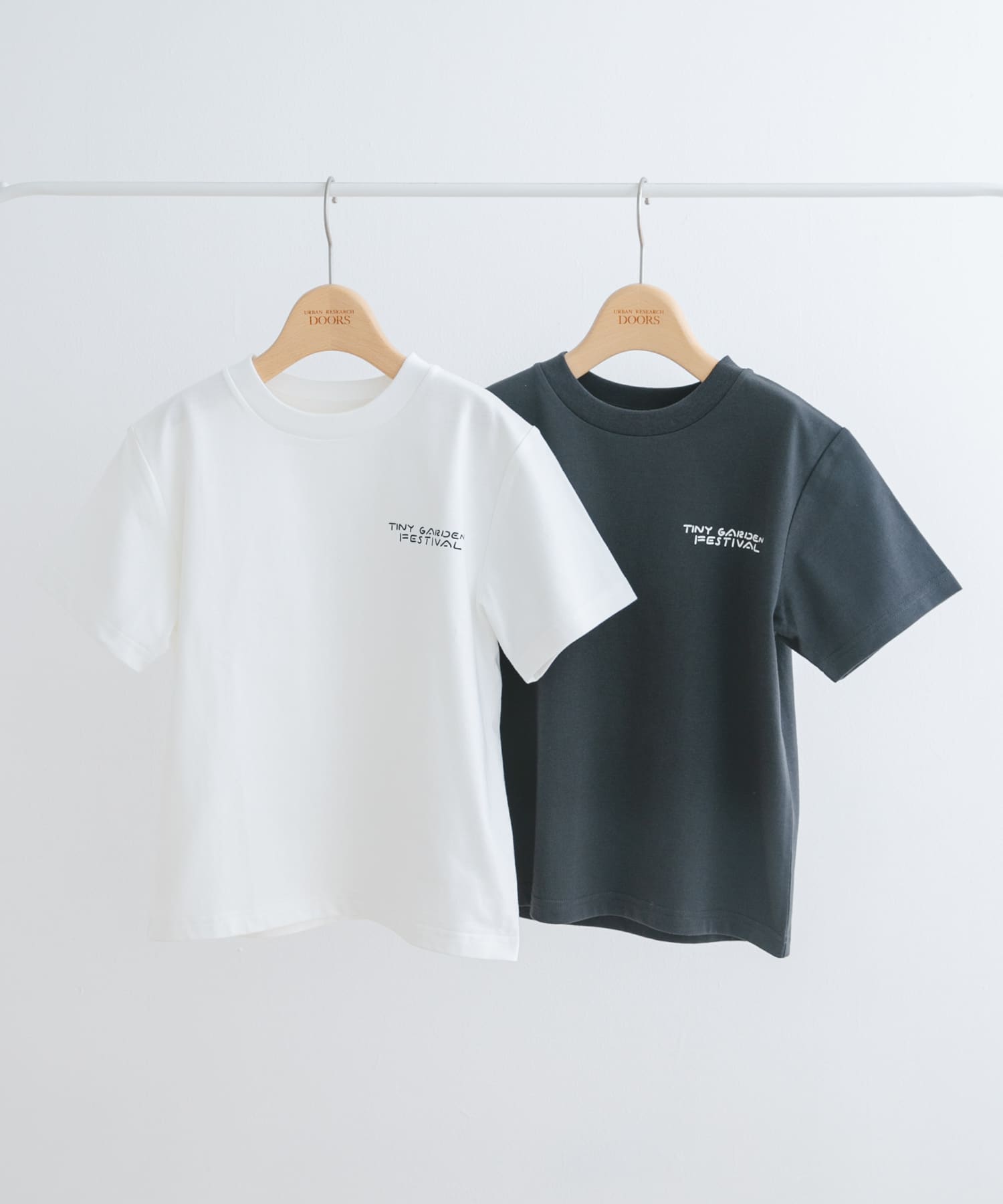 『UR TECH ひやサラクール』TINY GARDEN FESTIVAL×norahi Tee WHITE 120