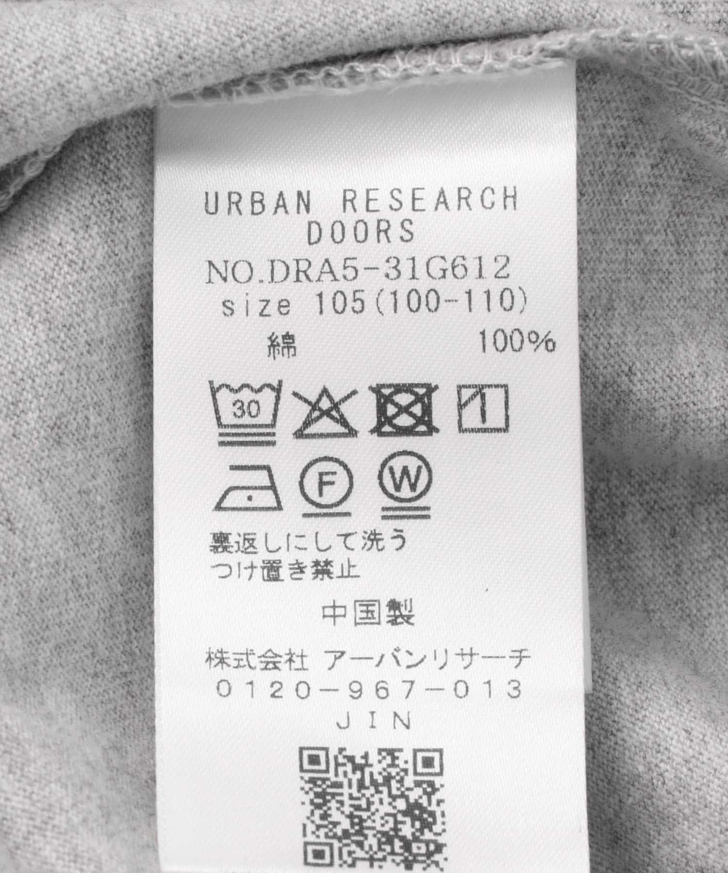 『WEB/一部店舗限定サイズ』『別注』FELIX/Tシャツ(KIDS) TOPGRAY 105