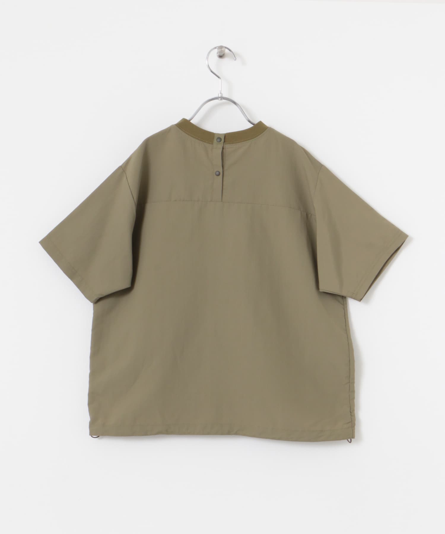 『セットアップ対応』 撥水ドロストプルオーバー(KIDS) KHAKI 105