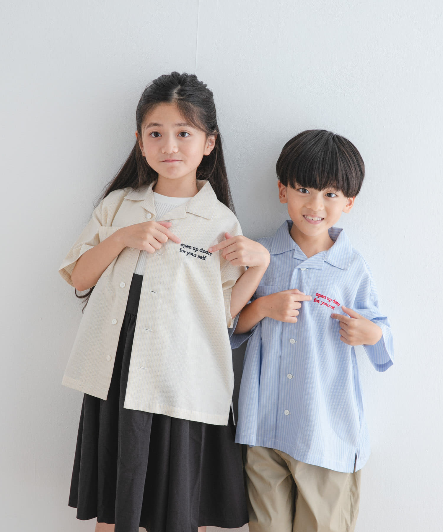身長：123cm サイズ：120 / 身長：108cm サイズ：120