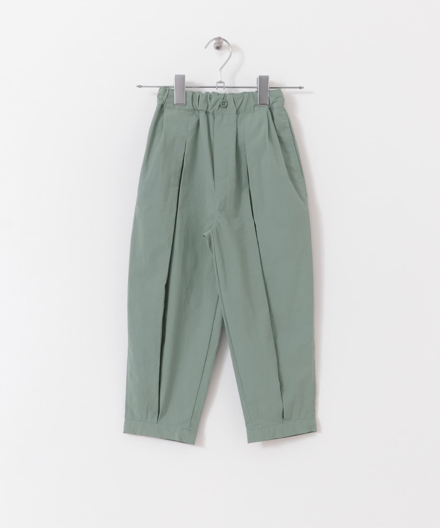 『WEB/一部店舗限定サイズ』撥水タックワイドパンツ(KIDS) KHAKI 105