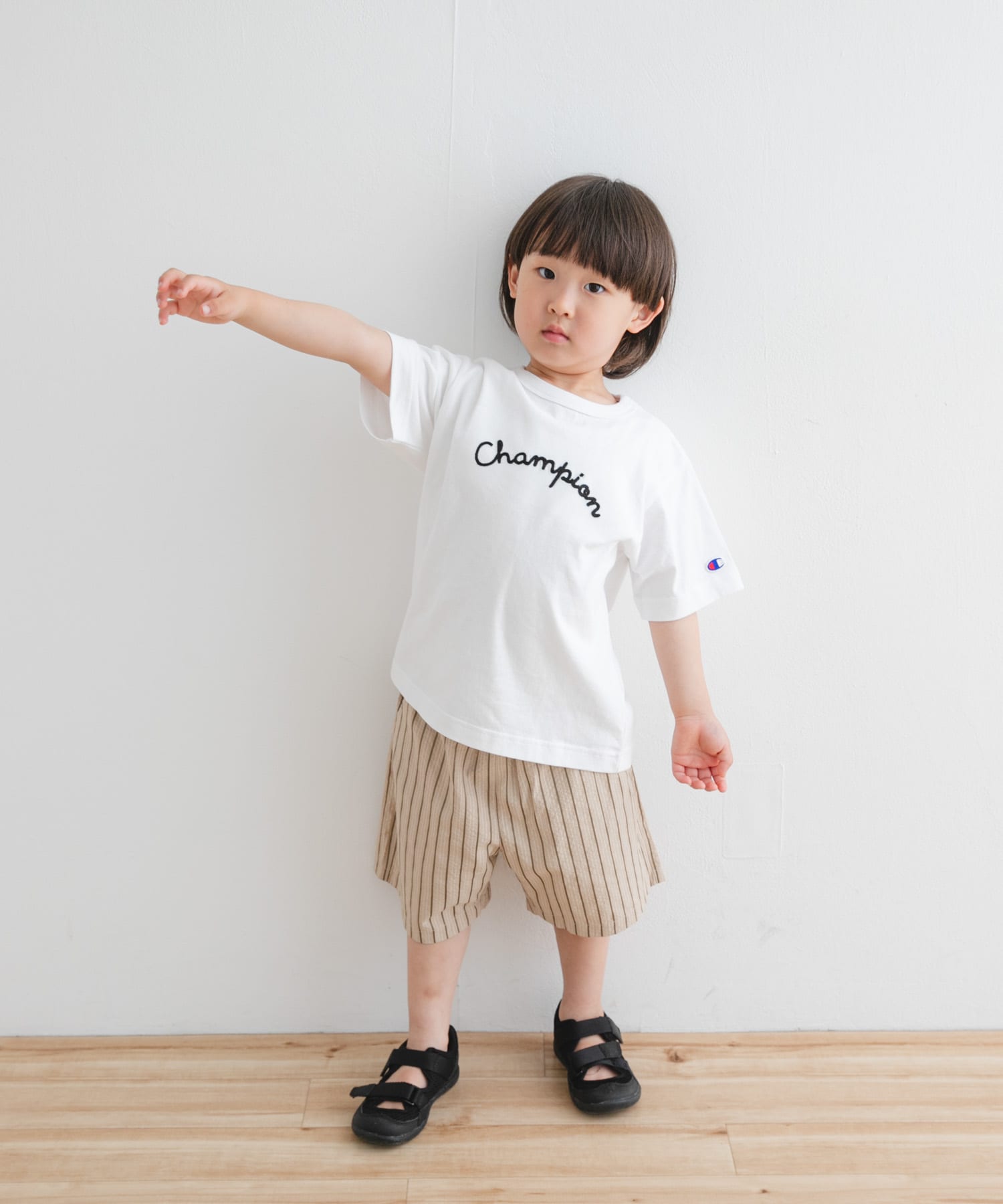 身長：106cm 着用サイズ：120