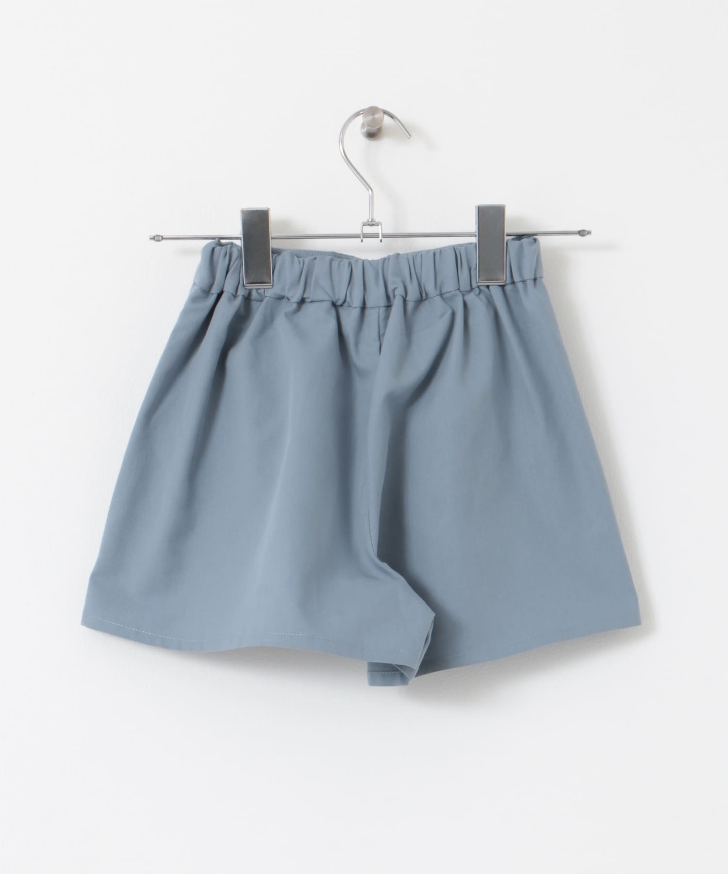 『WEB/一部店舗限定サイズ』フロントボタンキュロットパンツ(KIDS) BLUE 105