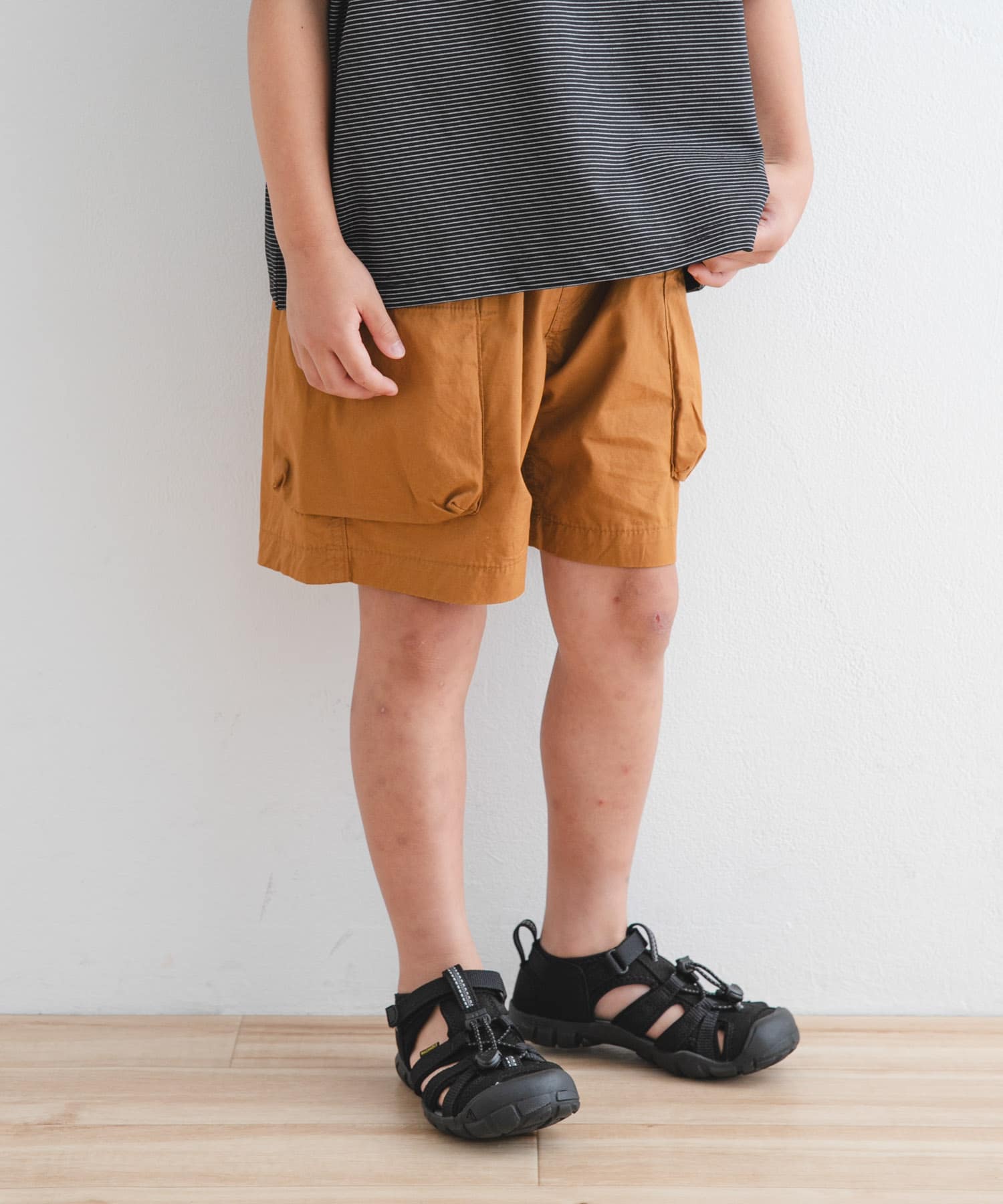 『速乾』コットンサイドポケットショーツ(KIDS)