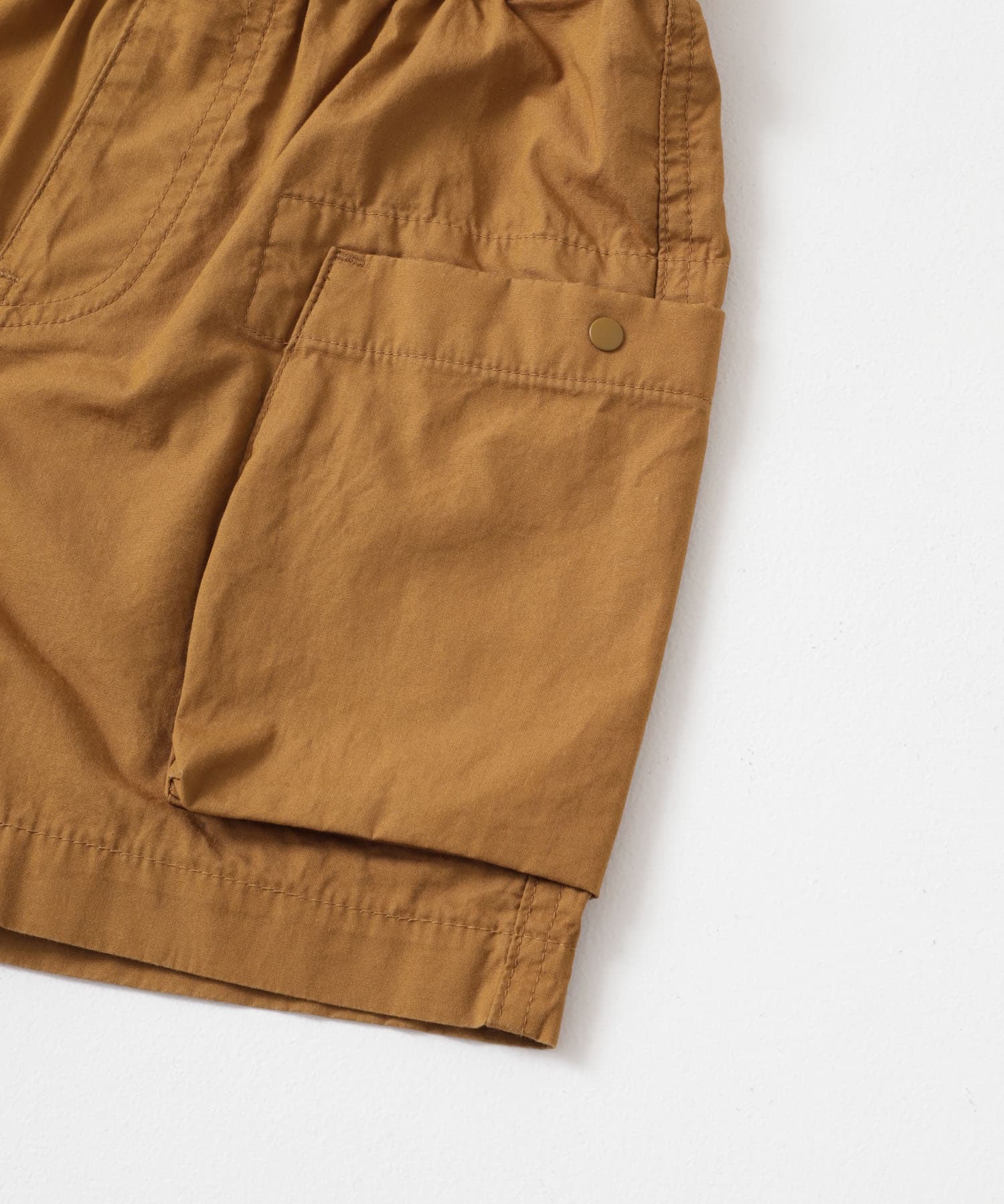 『速乾』コットンサイドポケットショーツ(KIDS) COYOTE 105