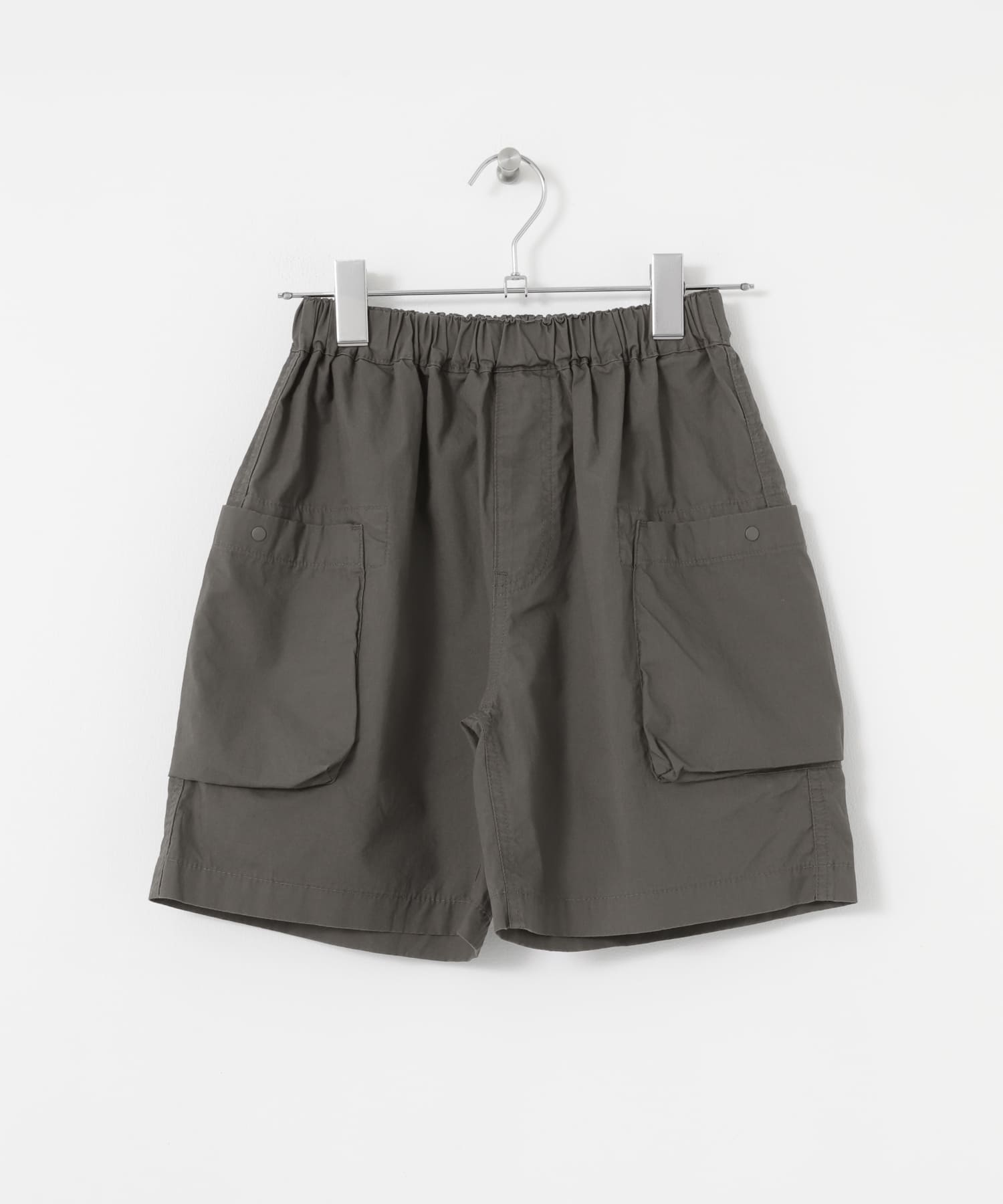 『WEB/一部店舗限定』『速乾』コットンサイドポケットショーツ(KIDS) CHARCOAL 150