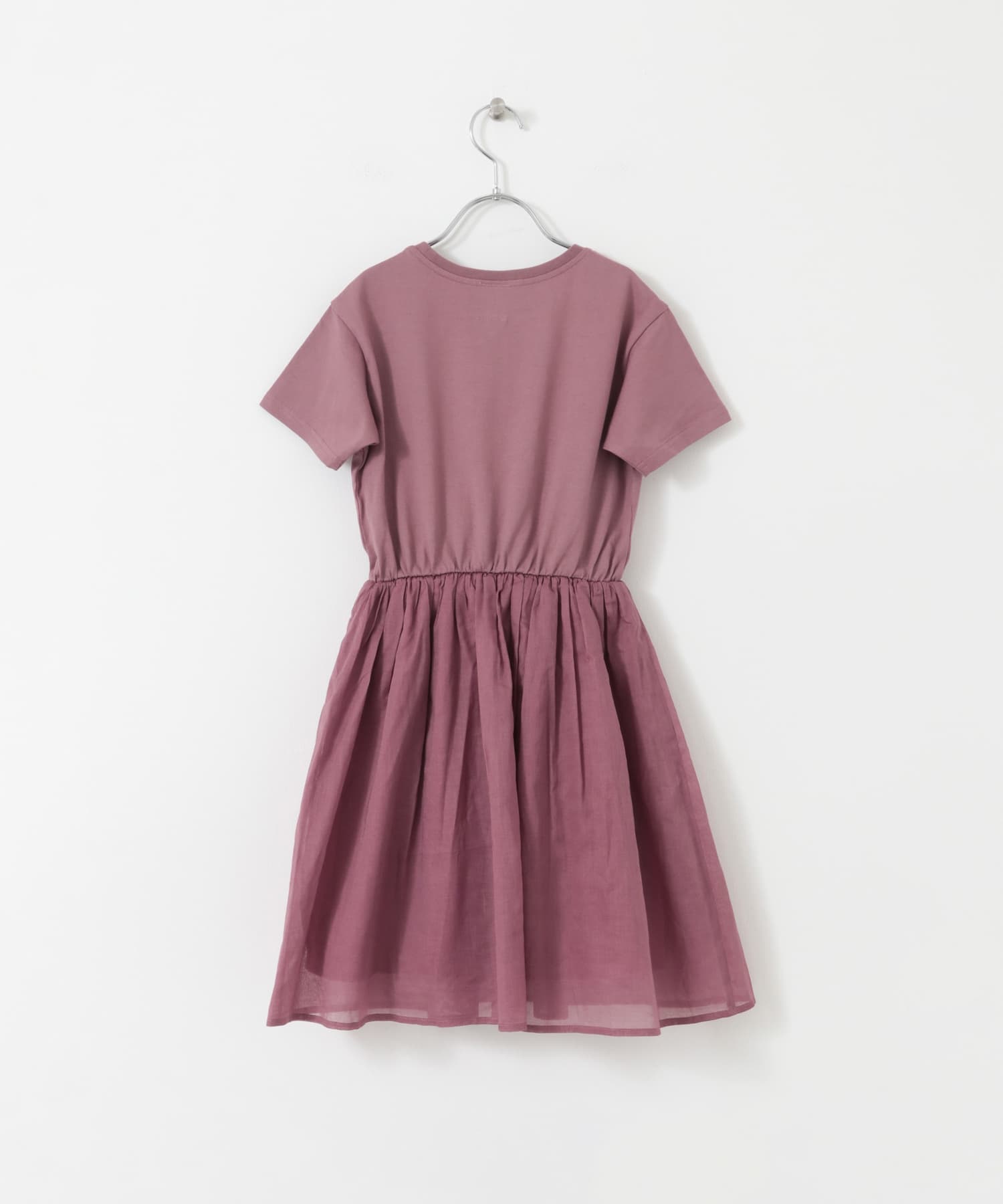 『親子リンク』『UR TECH』ボイルドッキングワンピース(KIDS) PINK 105