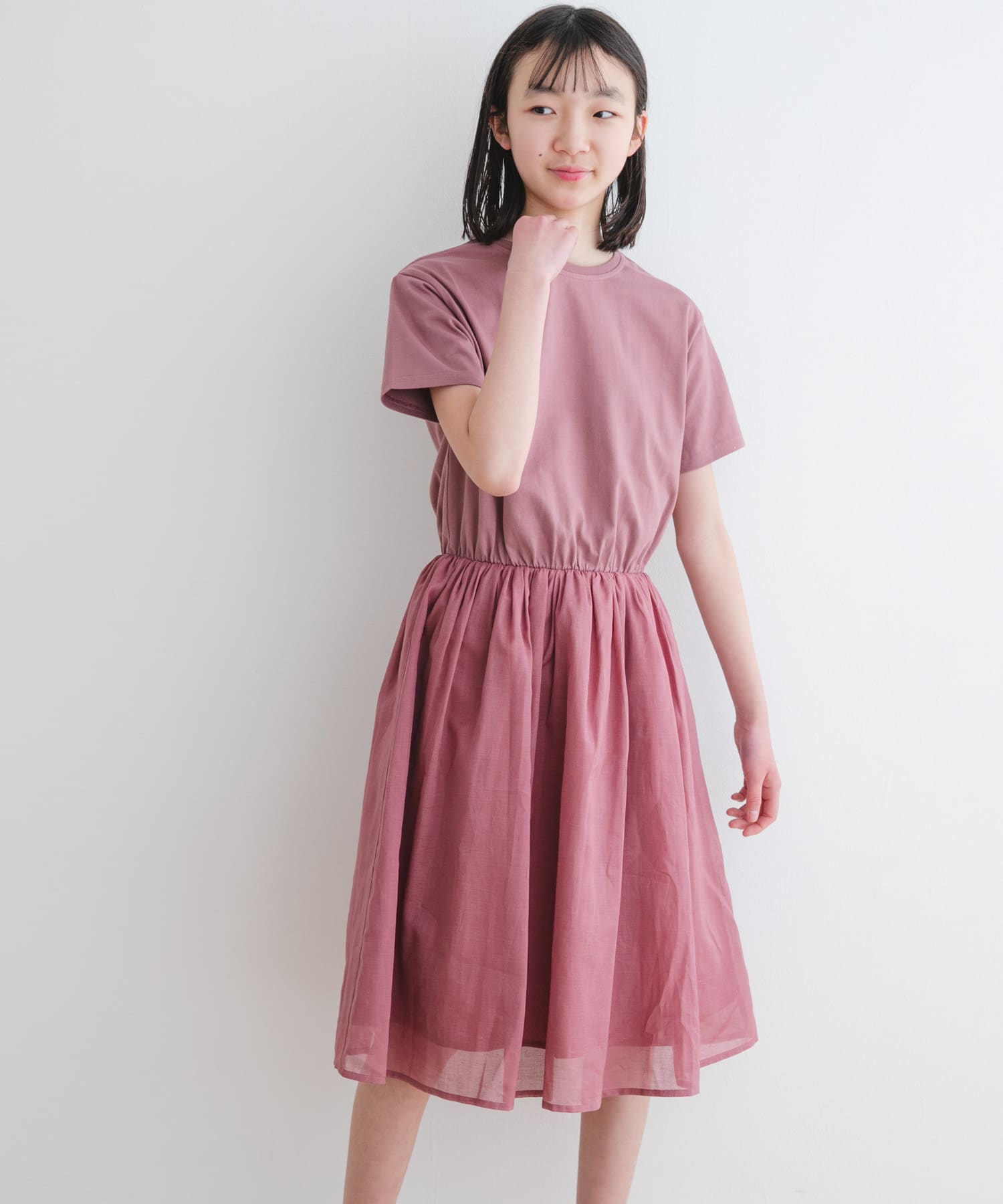 『親子リンク』『WEB/一部店舗限定』『UR TECH』ボイルドッキングワンピース(KIDS)