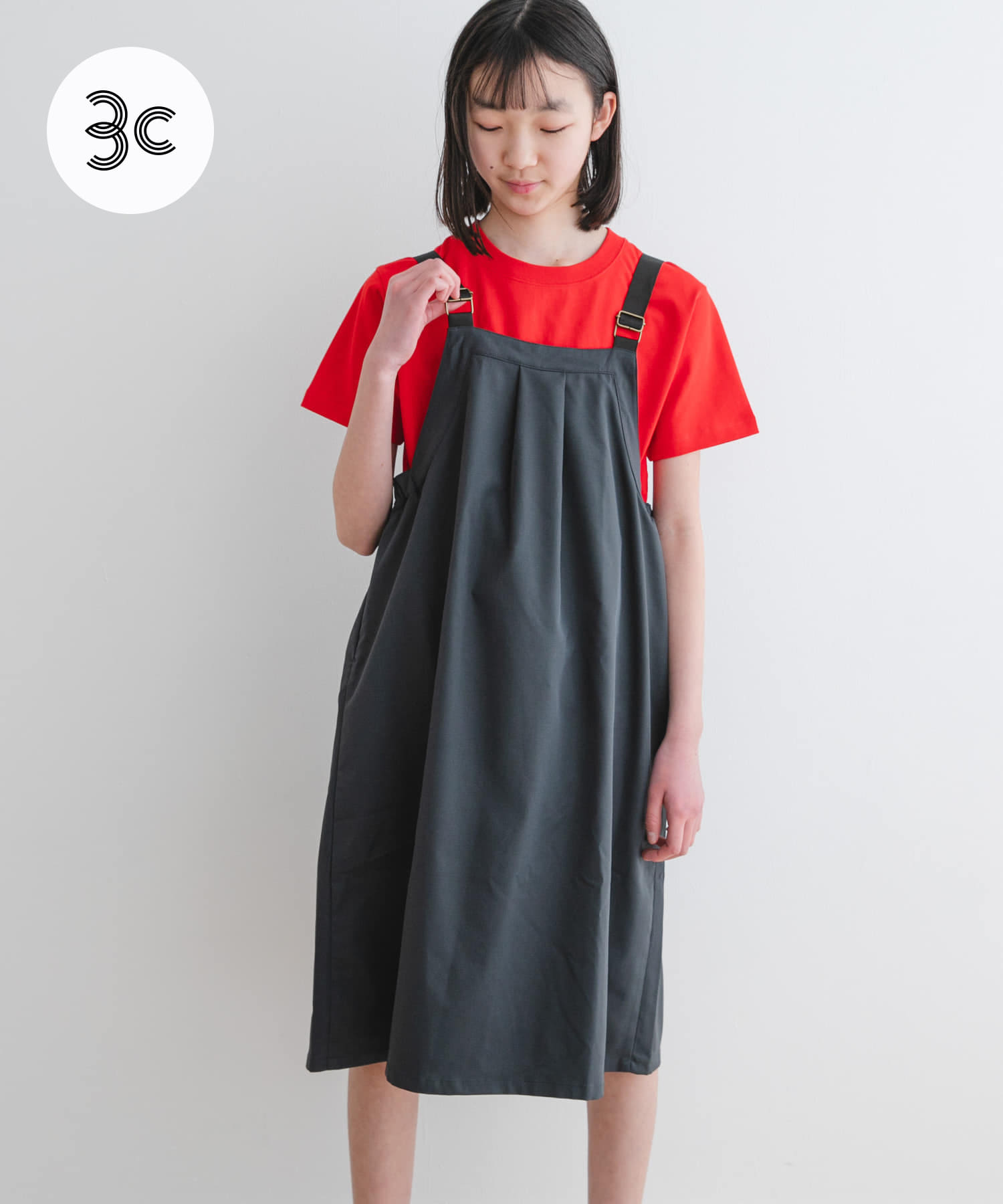 『親子リンク』『UR TECH POLIsh POLI』撥水ワンピース(KIDS)