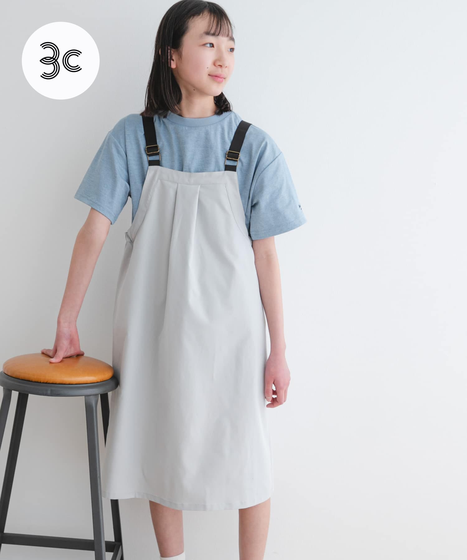 『親子リンク』『UR TECH POLIsh POLI』撥水ワンピース(KIDS)
