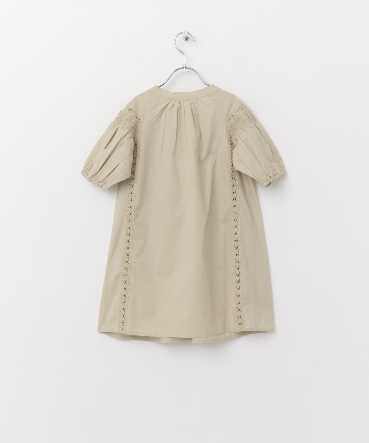 ハシゴレースワンピース(KIDS) OFF.BEIGE 105