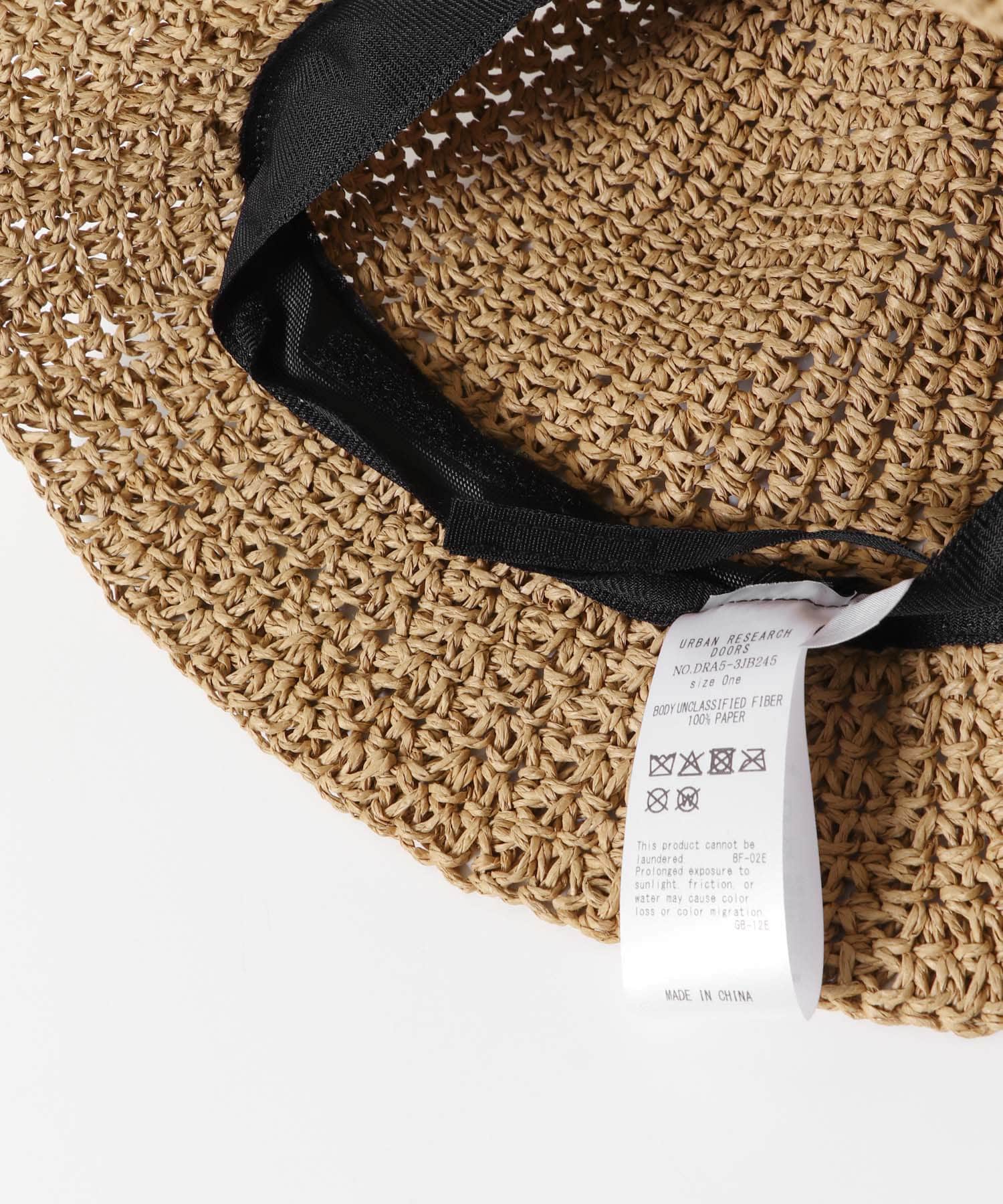『親子リンク』ペーパーソフトハット(KIDS) BEIGE one