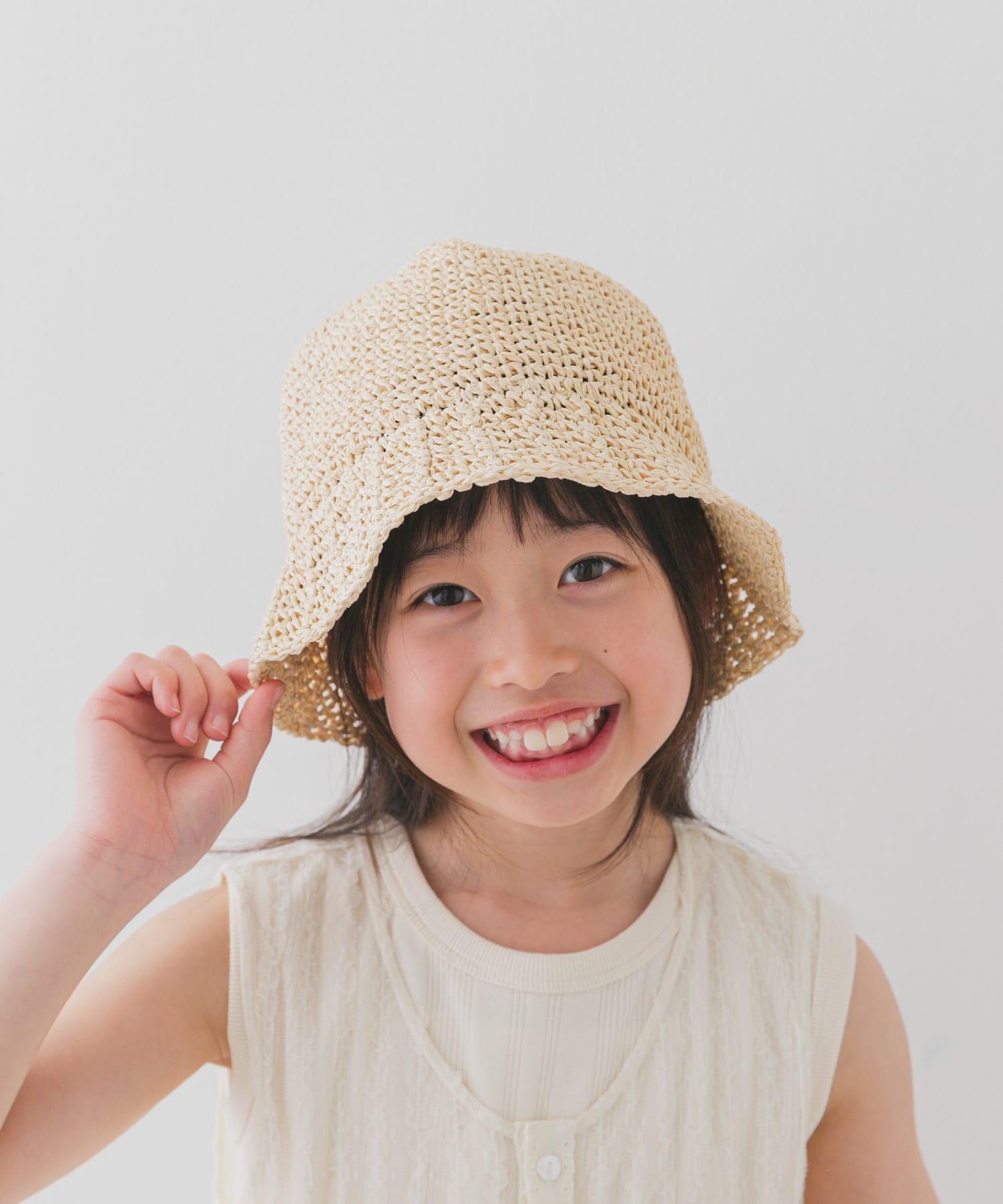 『親子リンク』ペーパーソフトハット(KIDS) NATURAL one