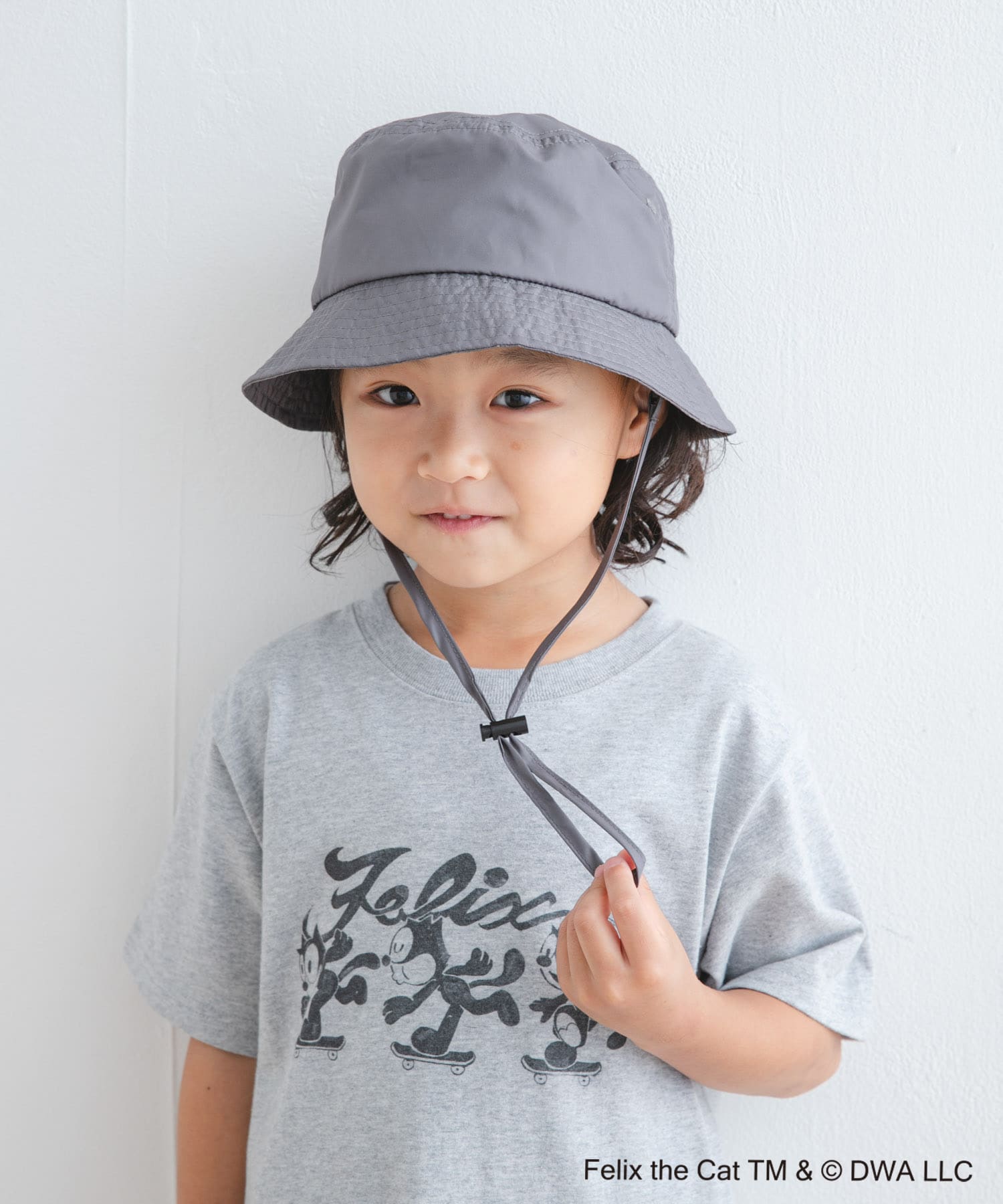 『親子リンク』撥水タフタバケットハット(KIDS)