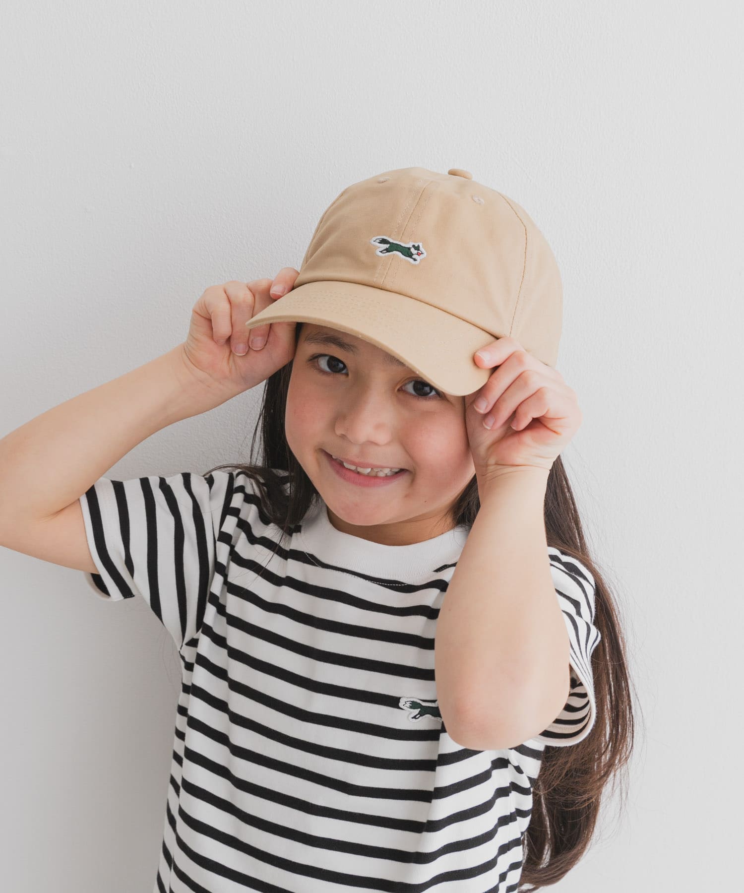 『別注』PENNEYS×DOORS　THE FOXワッペンキャップ(KIDS) BEIGE one