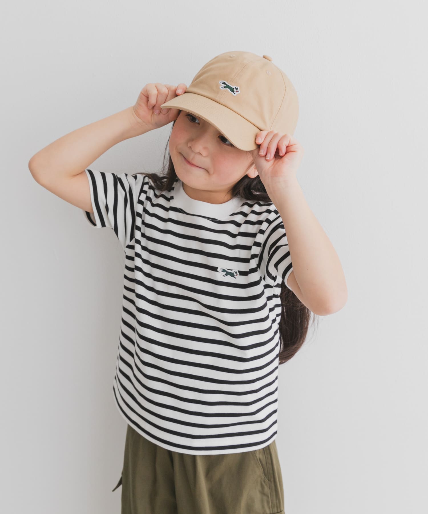 『別注』PENNEYS×DOORS　THE FOXワッペンキャップ(KIDS) BEIGE one