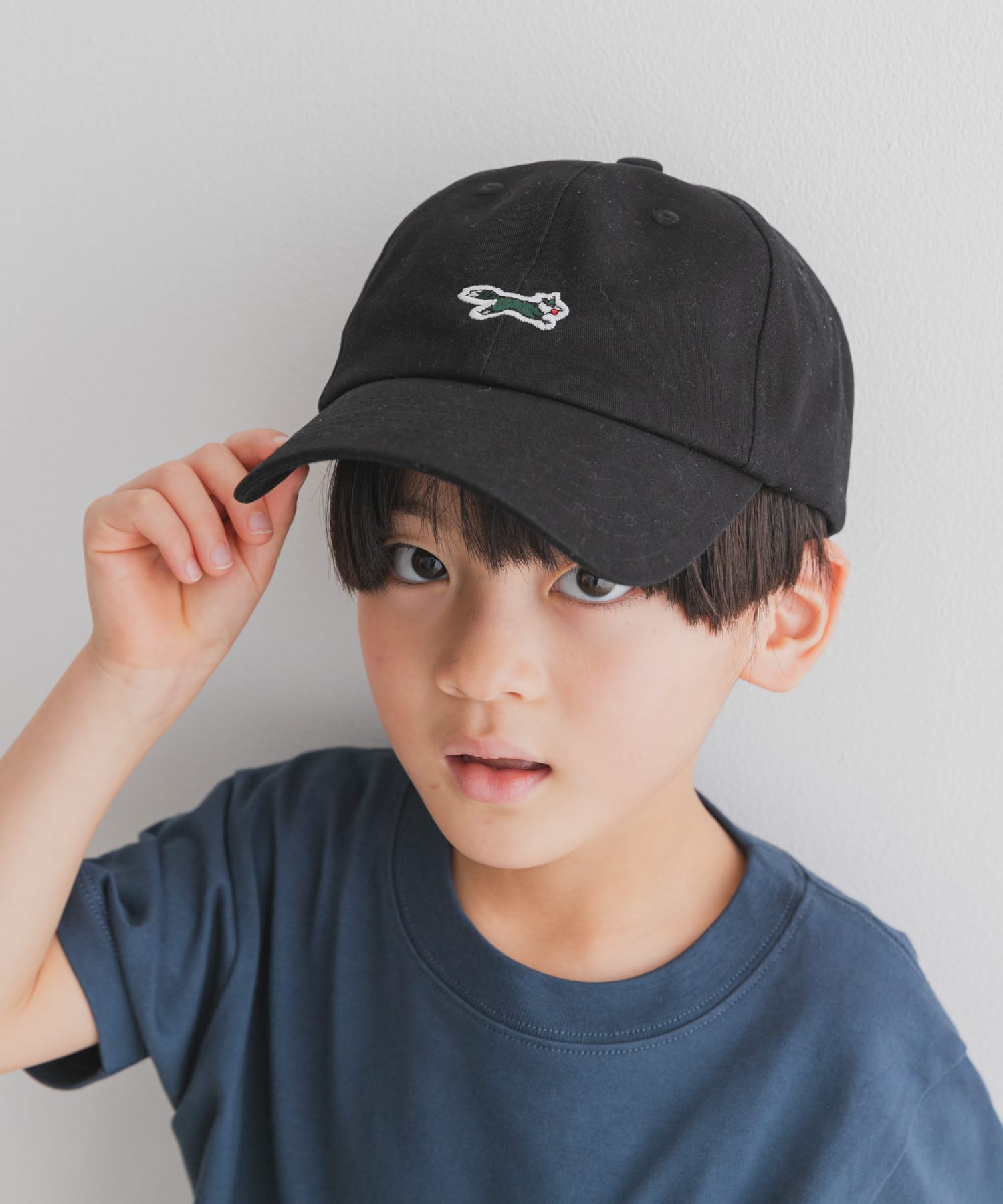 『別注』PENNEYS×DOORS　THE FOXワッペンキャップ(KIDS) BLACK one