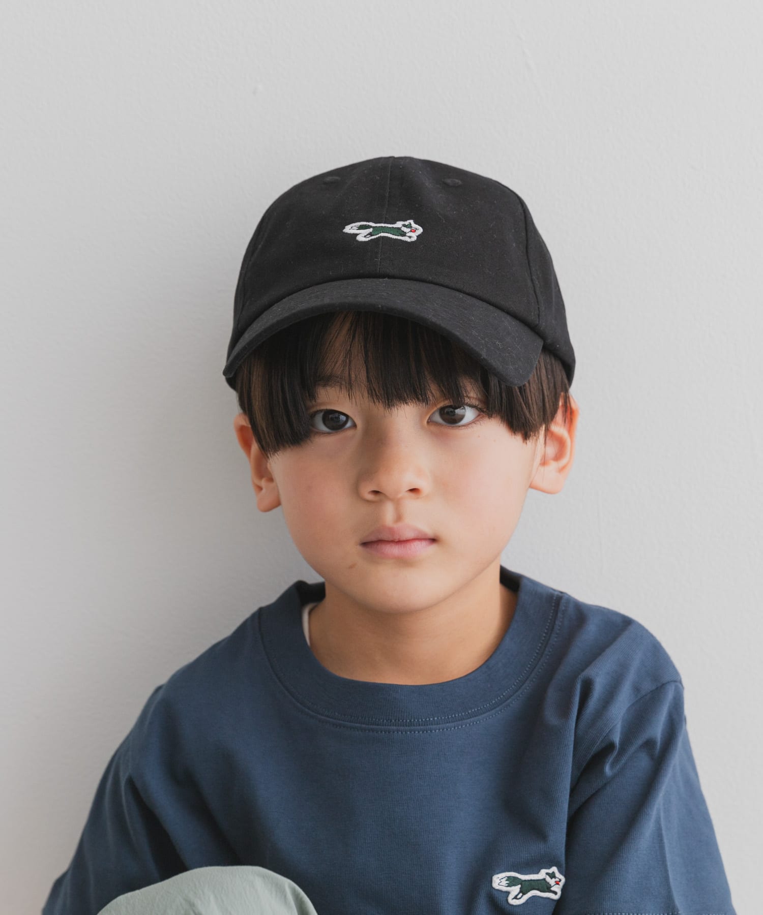 『別注』PENNEYS×DOORS　THE FOXワッペンキャップ(KIDS) BLACK one