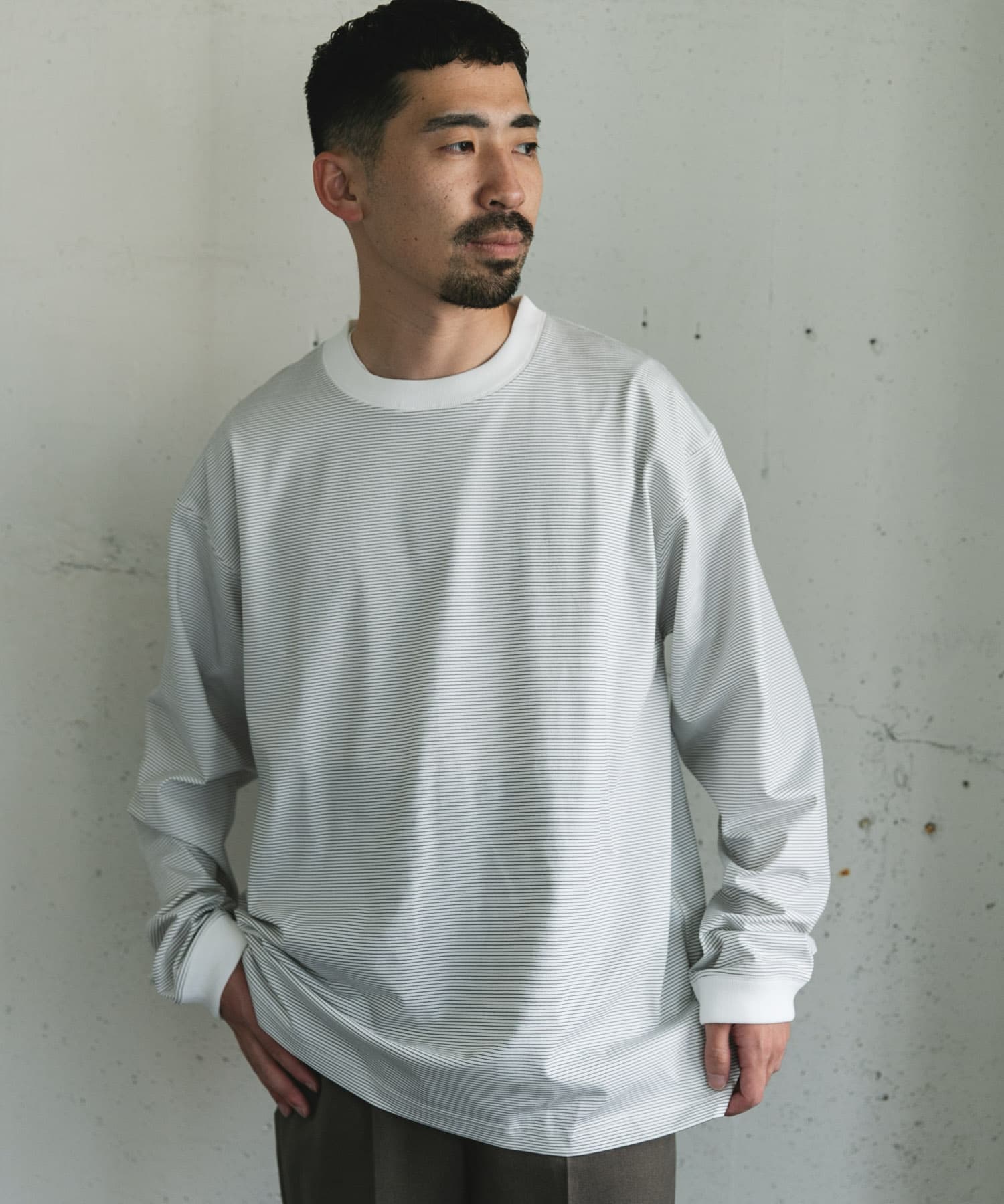 クイックドライロングスリーブTシャツ