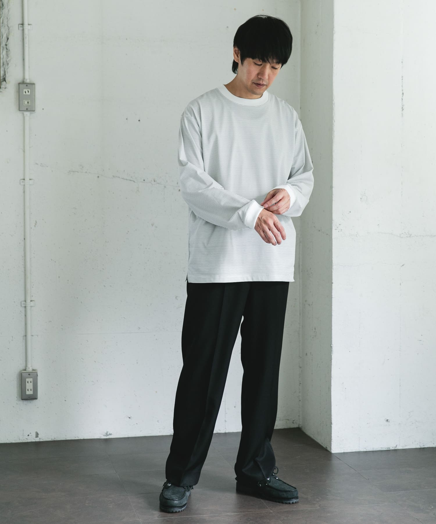 身長：172cm サイズ：L