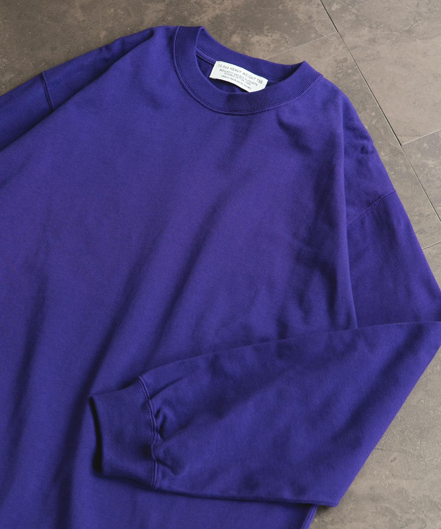 10.5オンス ヘビーウェイトロングスリーブTシャツ PURPLE M