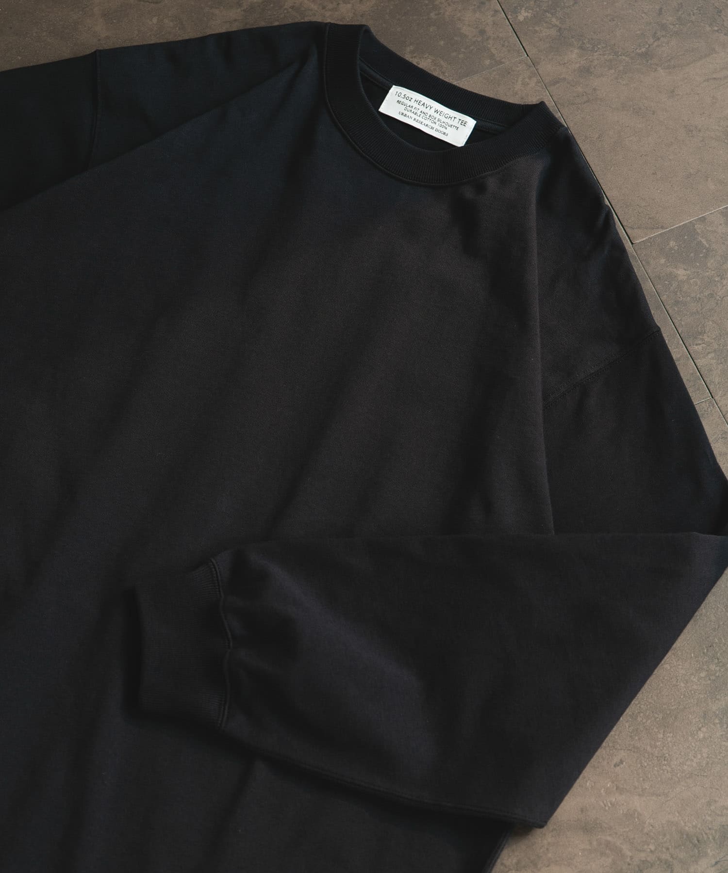 10.5オンス ヘビーウェイトロングスリーブTシャツ INK BLACK M