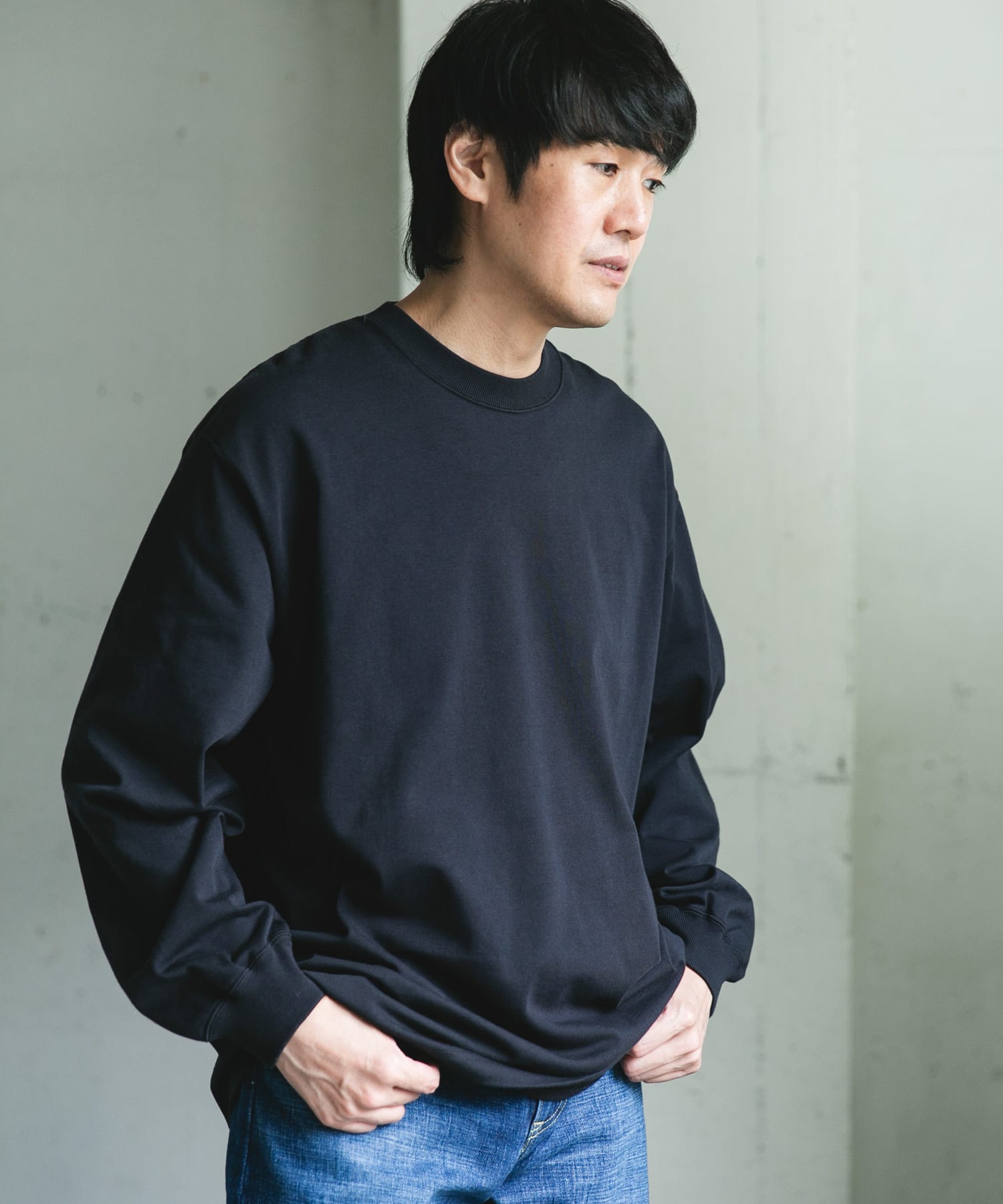 身長：172cm サイズ：L