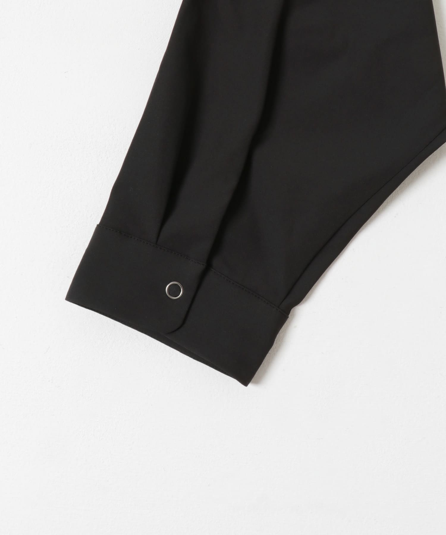『UR TECH』サマシェア ロングスリーブシャツカーディガン BLACK M