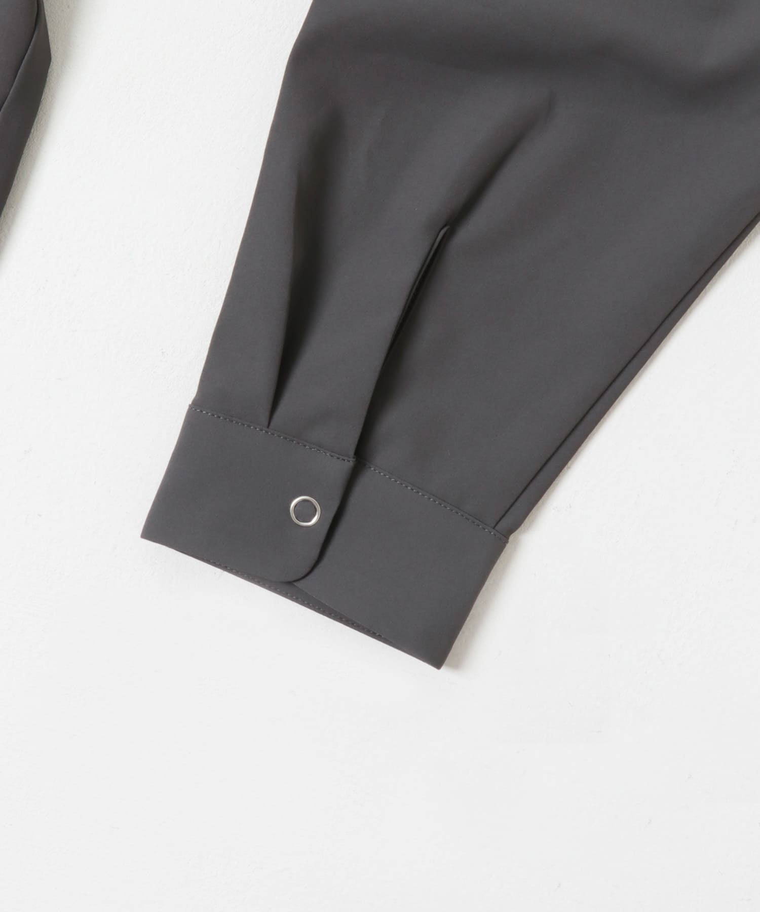 『UR TECH』サマシェア ロングスリーブシャツカーディガン GRAY M