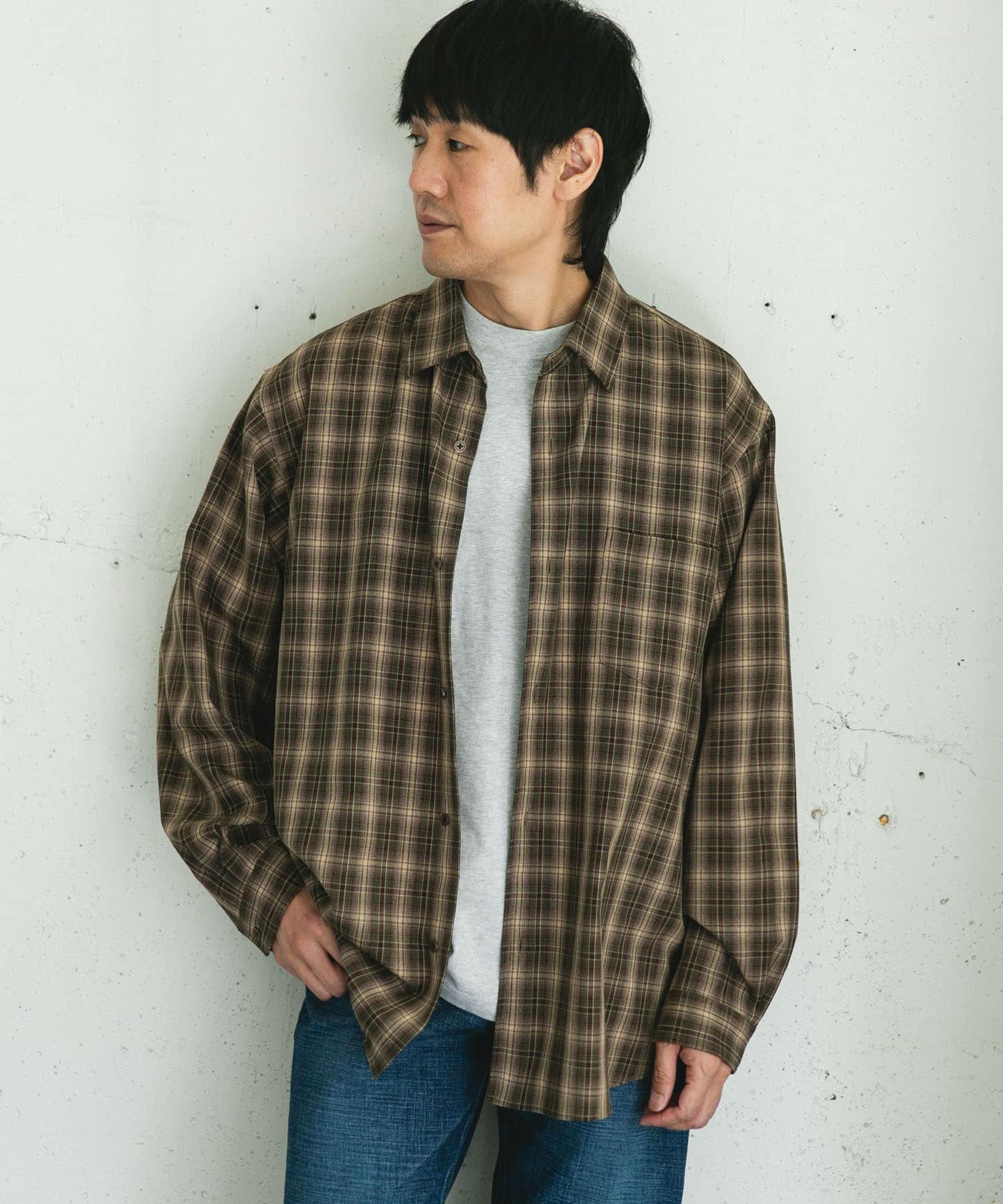 身長：172cm サイズ：L