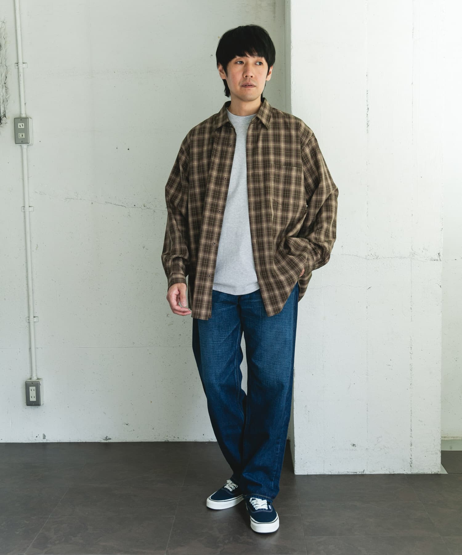 身長：172cm サイズ：L