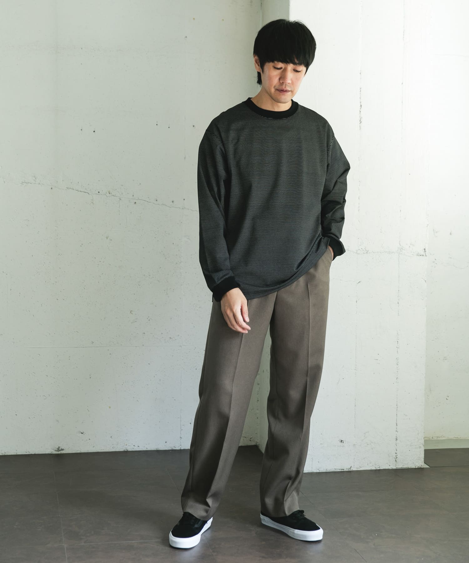 身長：172cm サイズ：L