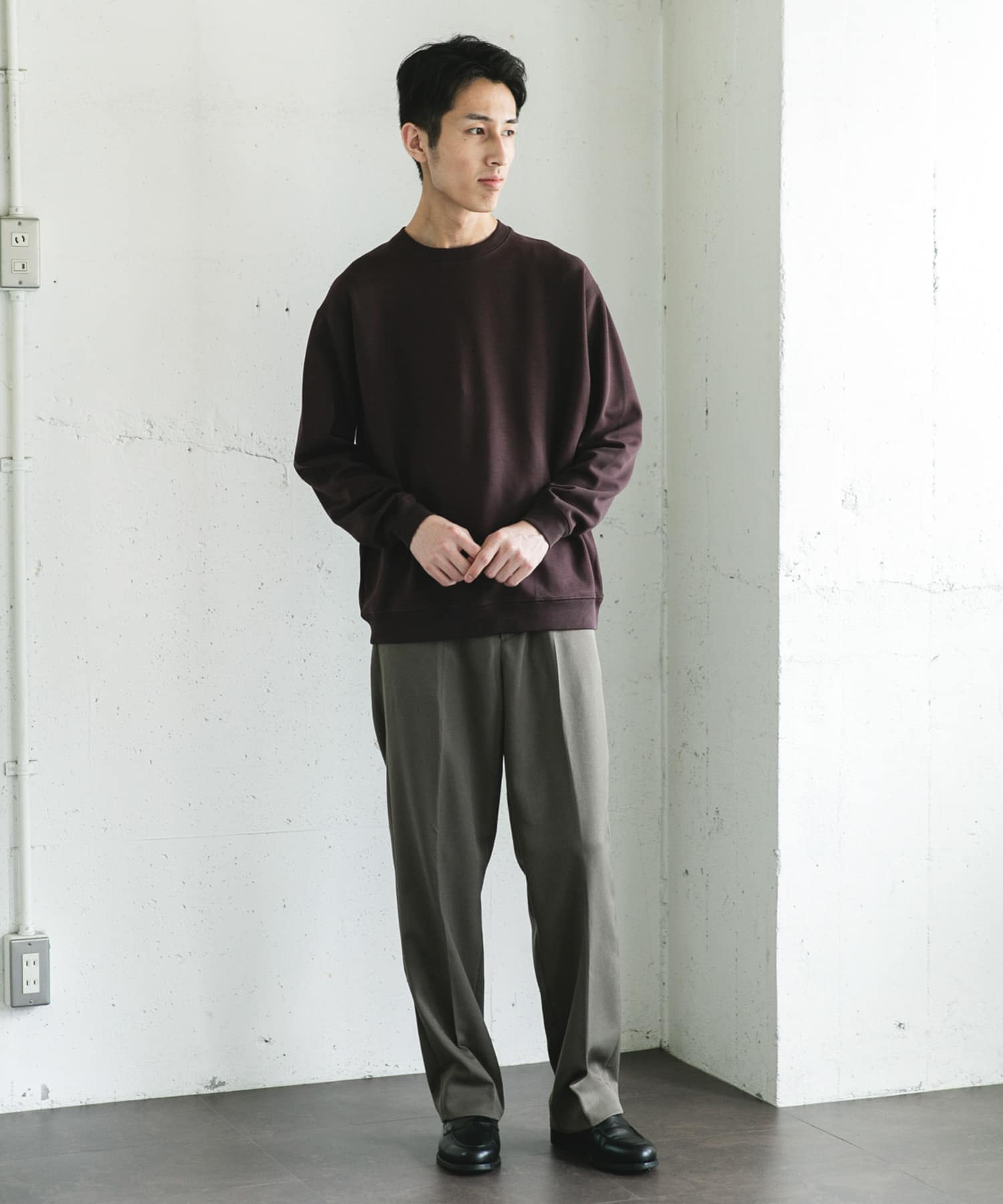 身長：180cm サイズ：L