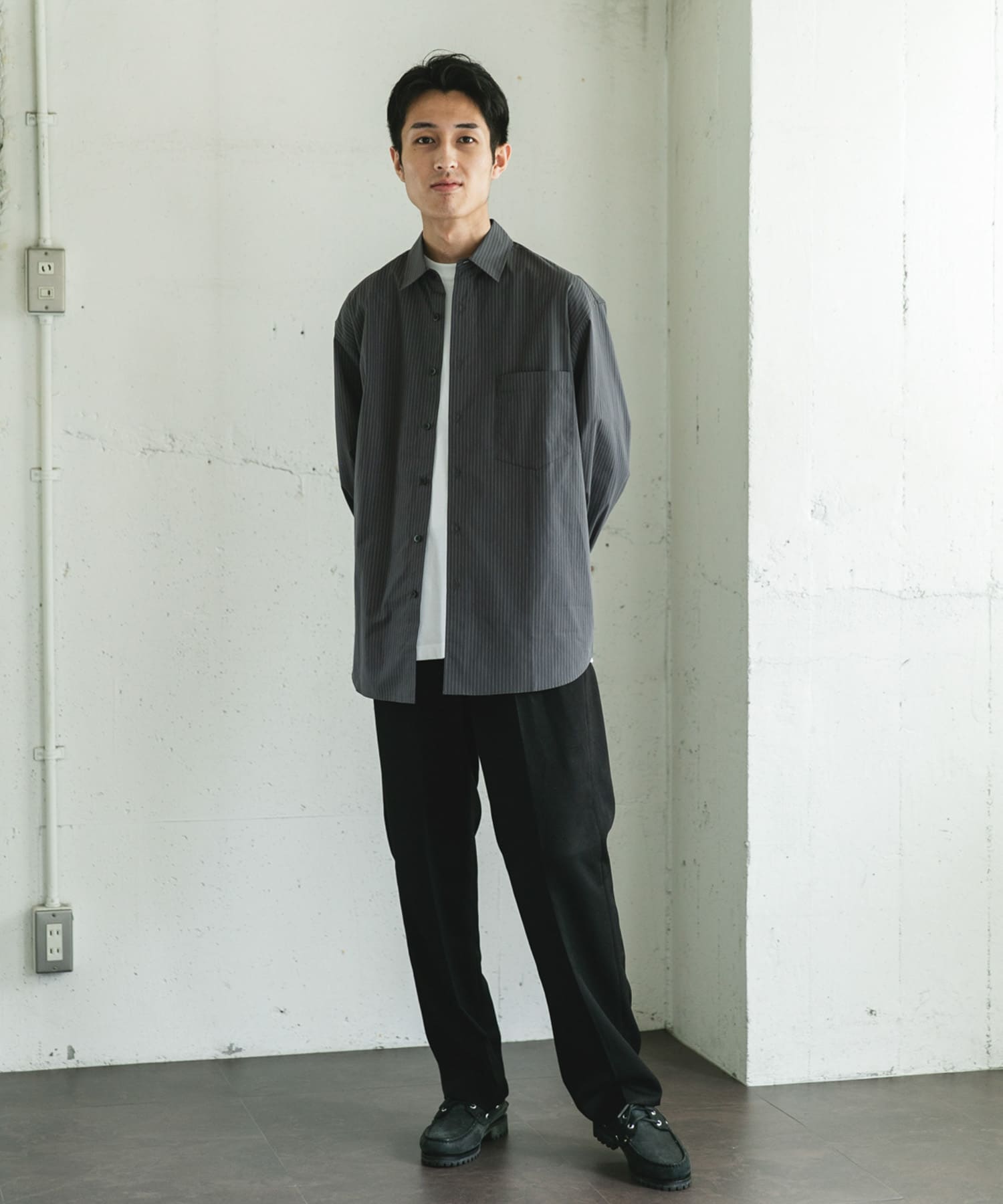 身長：180cm サイズ：L