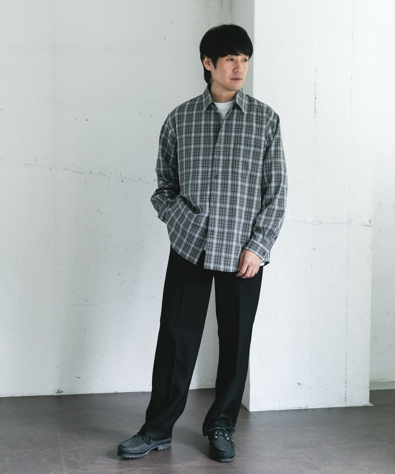 身長：172cm サイズ：L