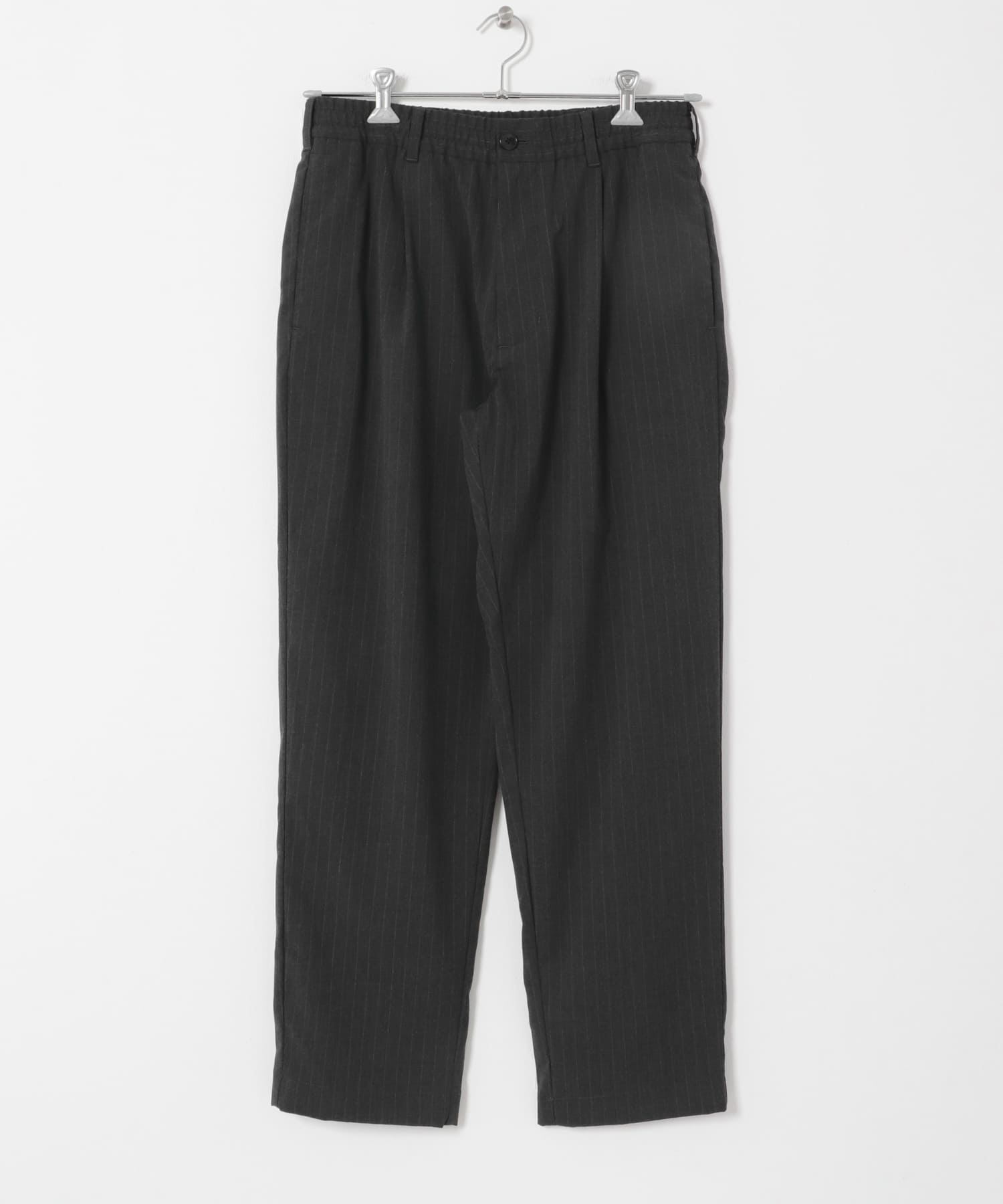 ウールライクイージートラウザー STRIPE S