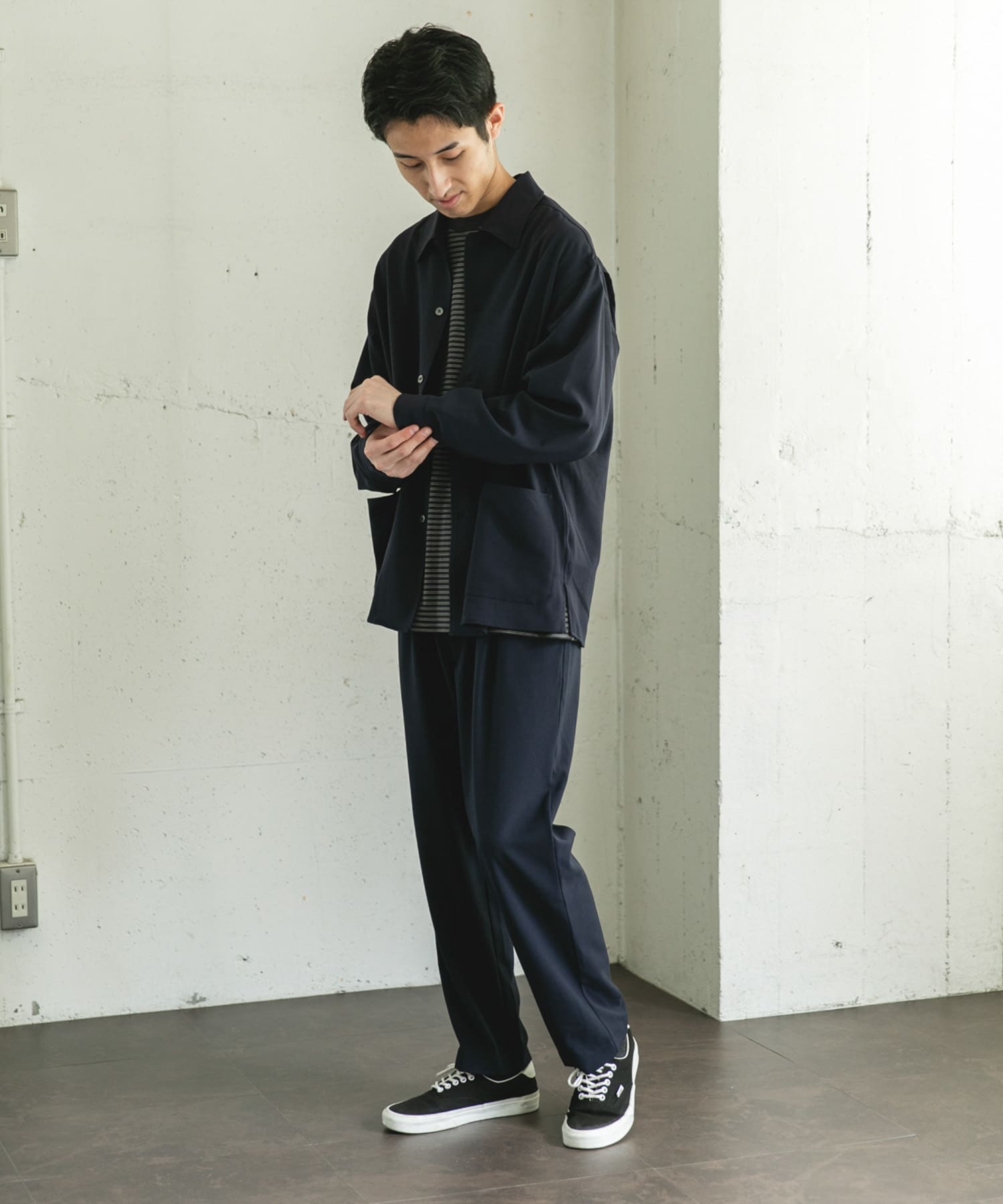 身長：180cm サイズ：M