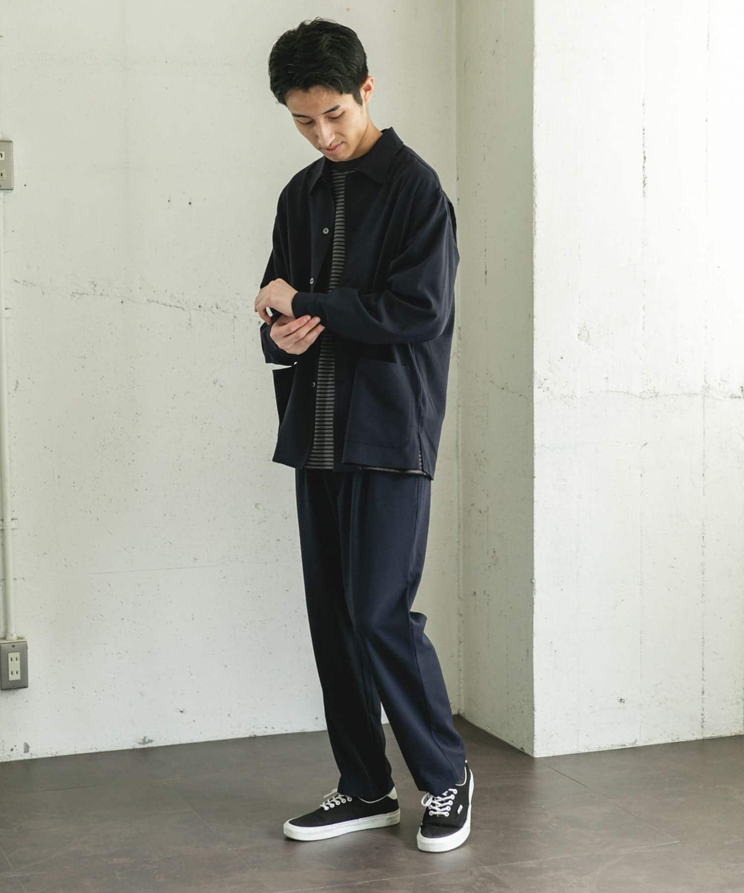身長：180cm サイズ：L