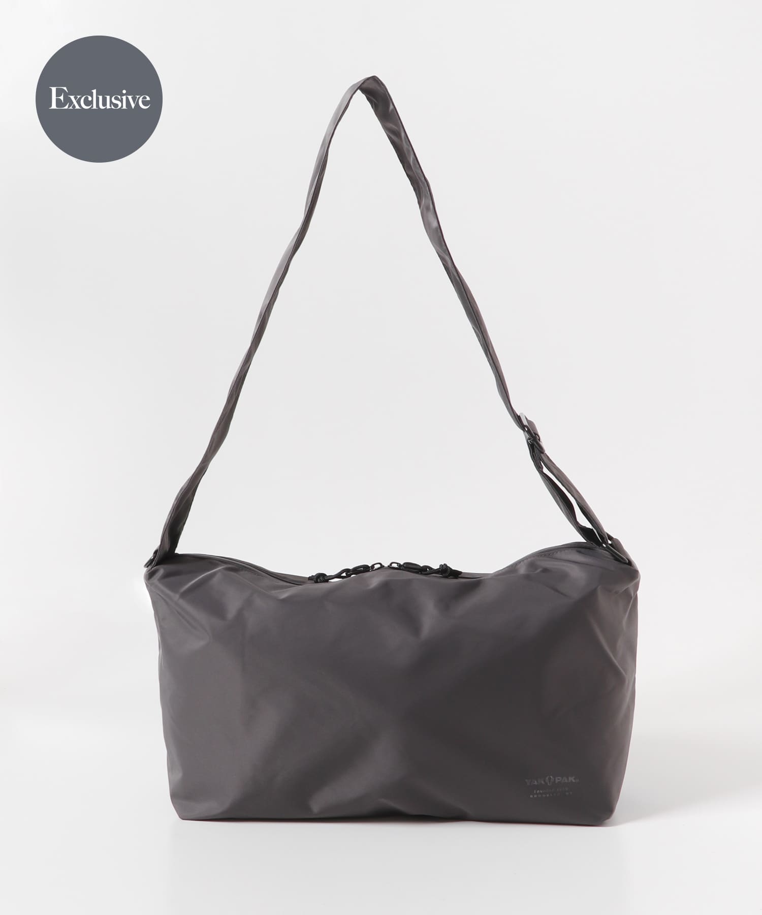 『別注』YAKPAK×DOORS　SHOULDER BAG M CHARCOAL -