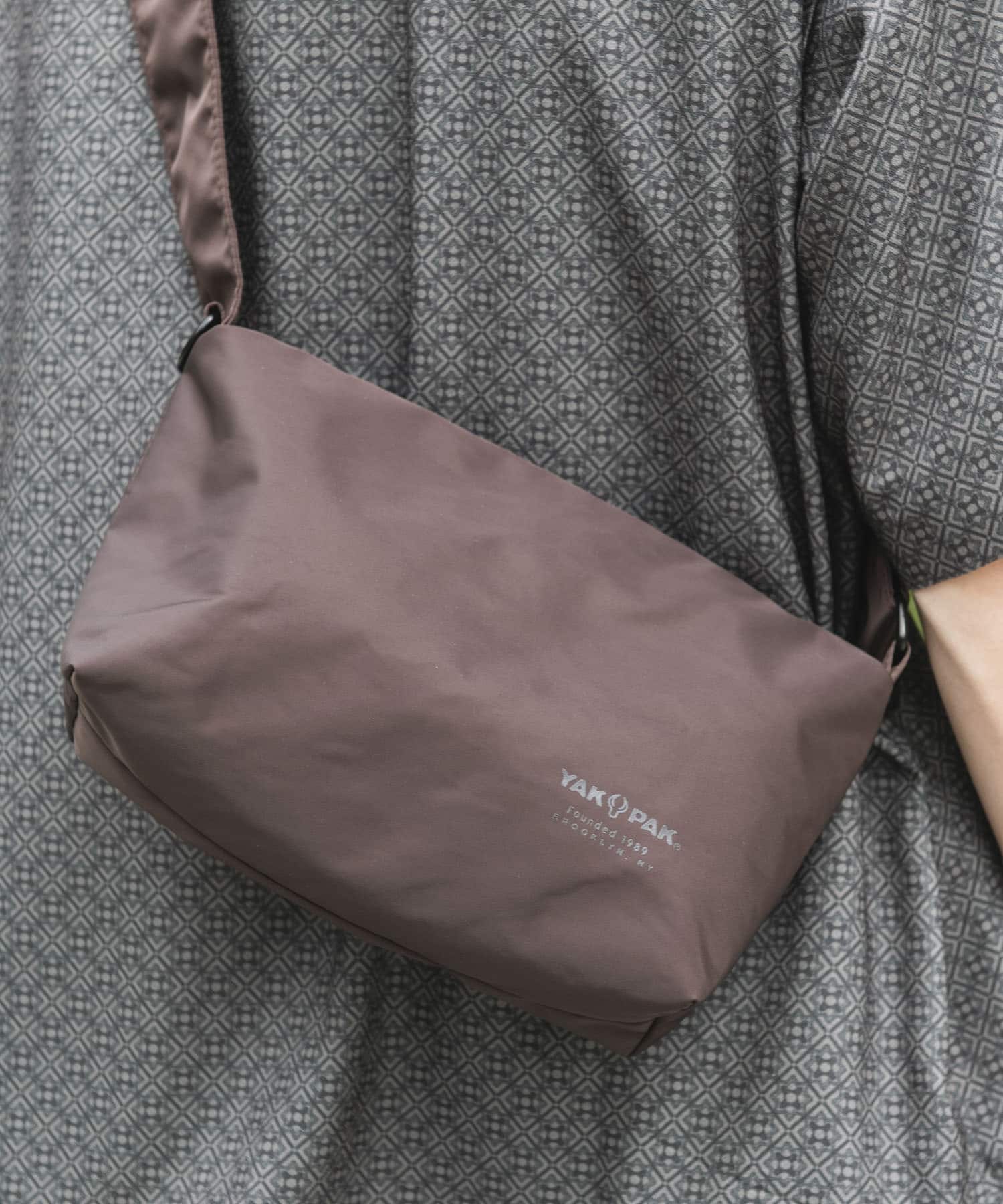 『別注』YAKPAK×DOORS　SHOULDER BAG S BROWN -
