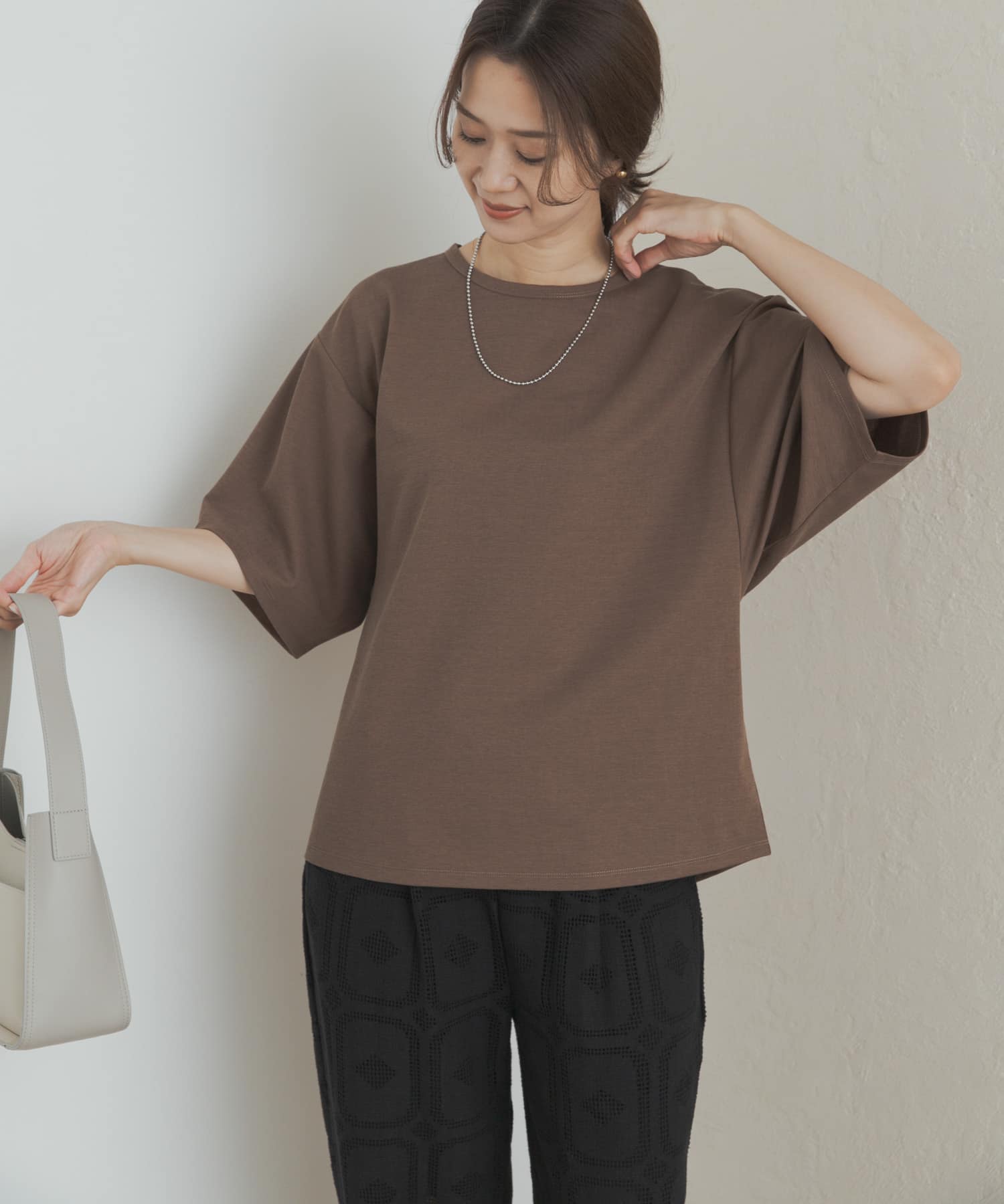 ito fukuoka プルオーバー　トップス　used Utusiyo（ウツシヨ）の「half zip pullover 帆布（その他