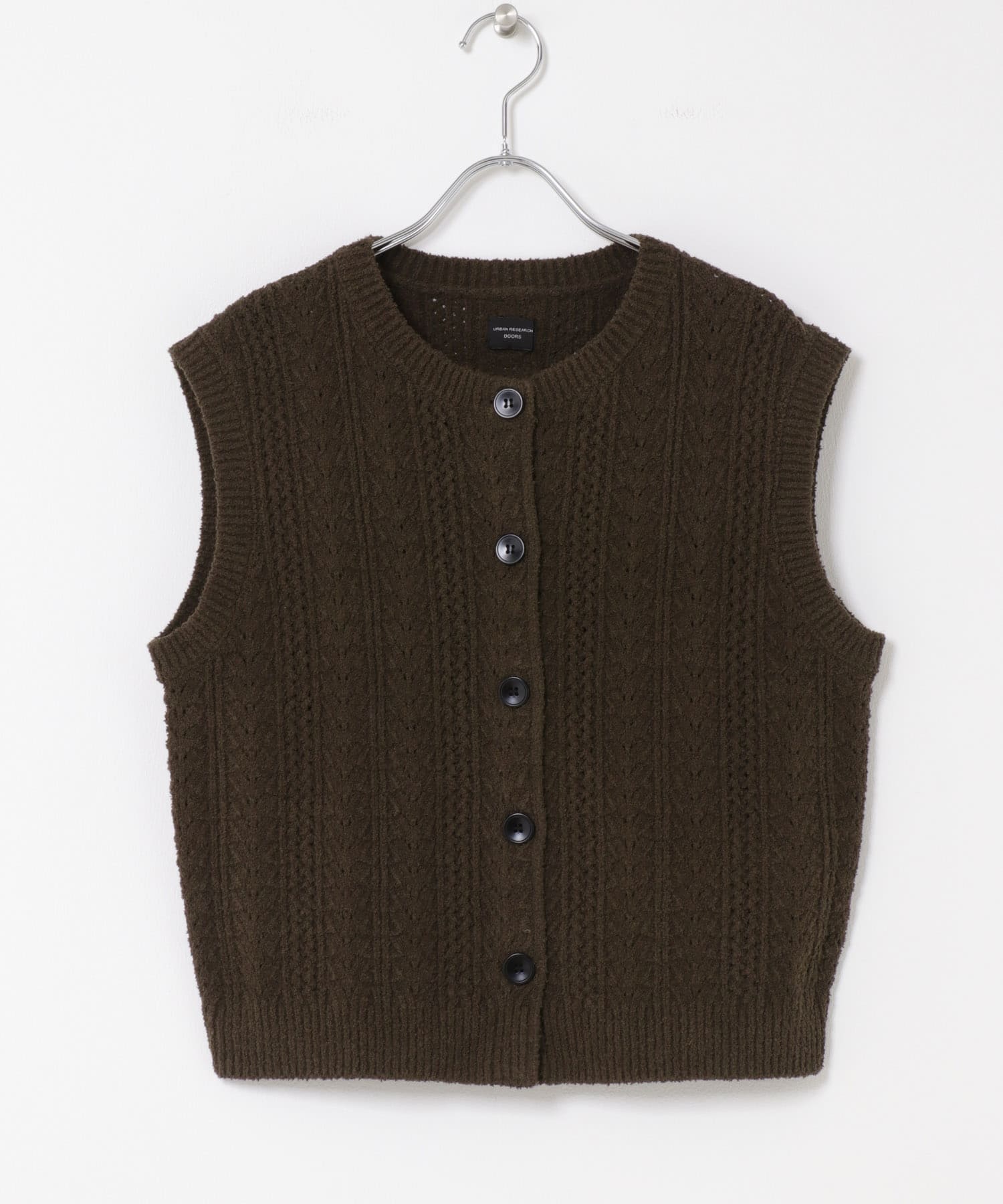 ミニブークレニットベスト KHK BRN M