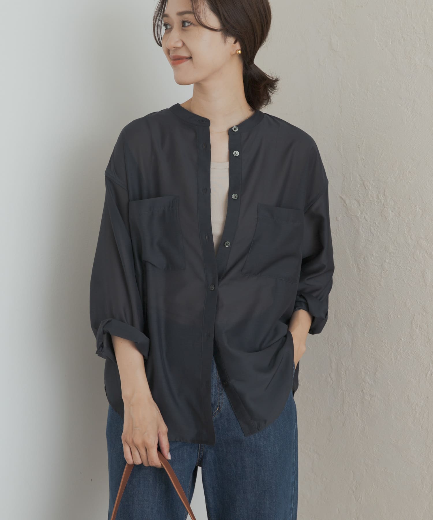 かぐれ　アンガルカシャツ　アーバンリサーチドアーズ カグレ かぐれ アンガルカシャツ （BLACK） - ファッション通販 d fashion