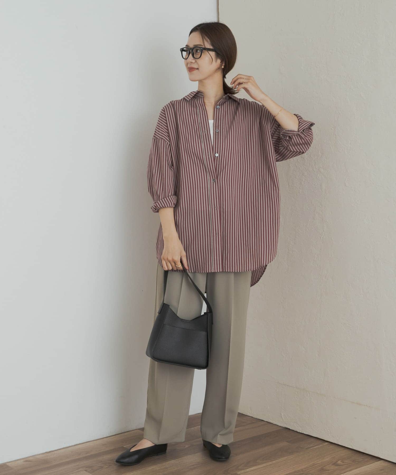 身長：168cm サイズ：M