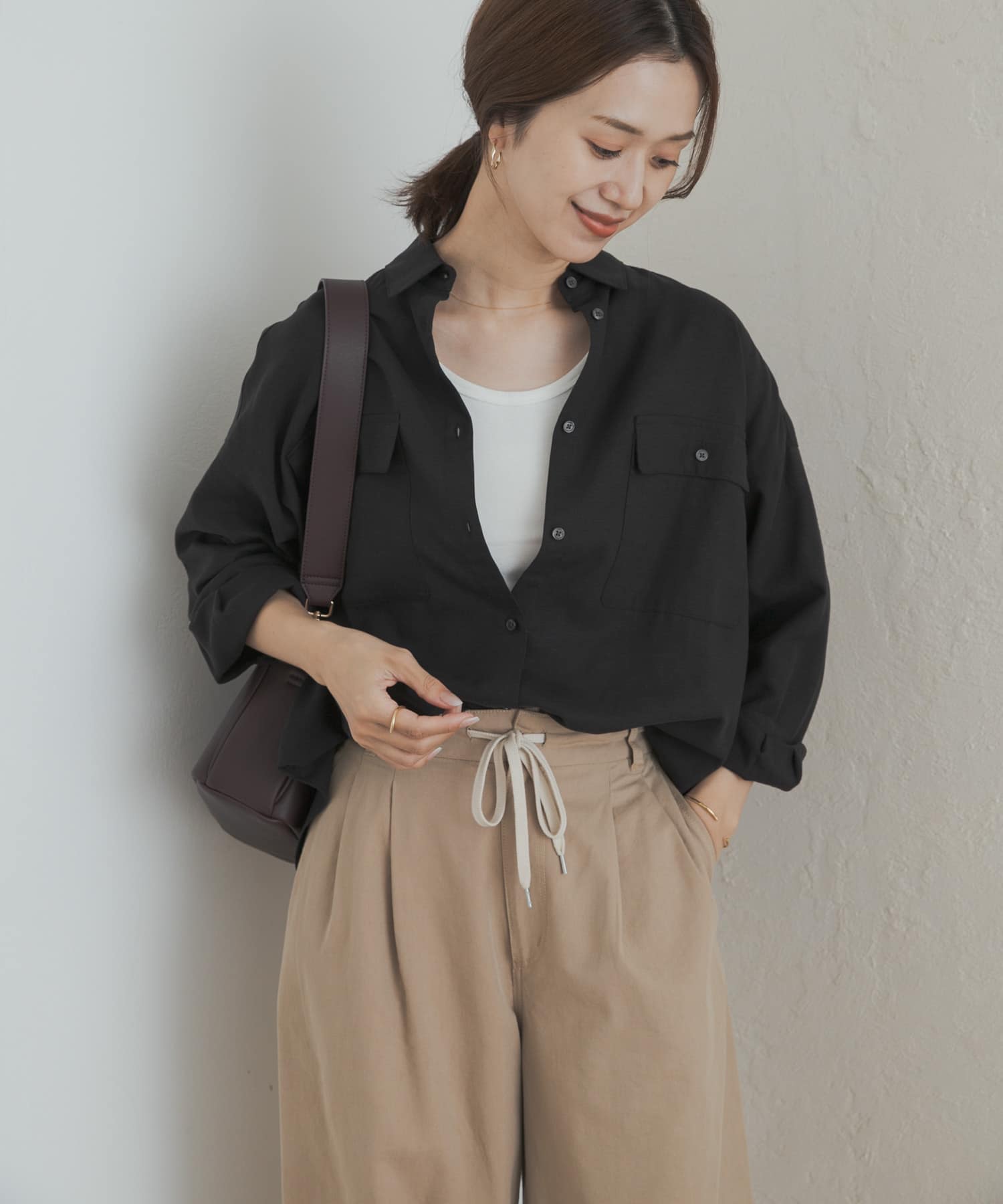 『セットアップ対応』ワークポケットシャツ