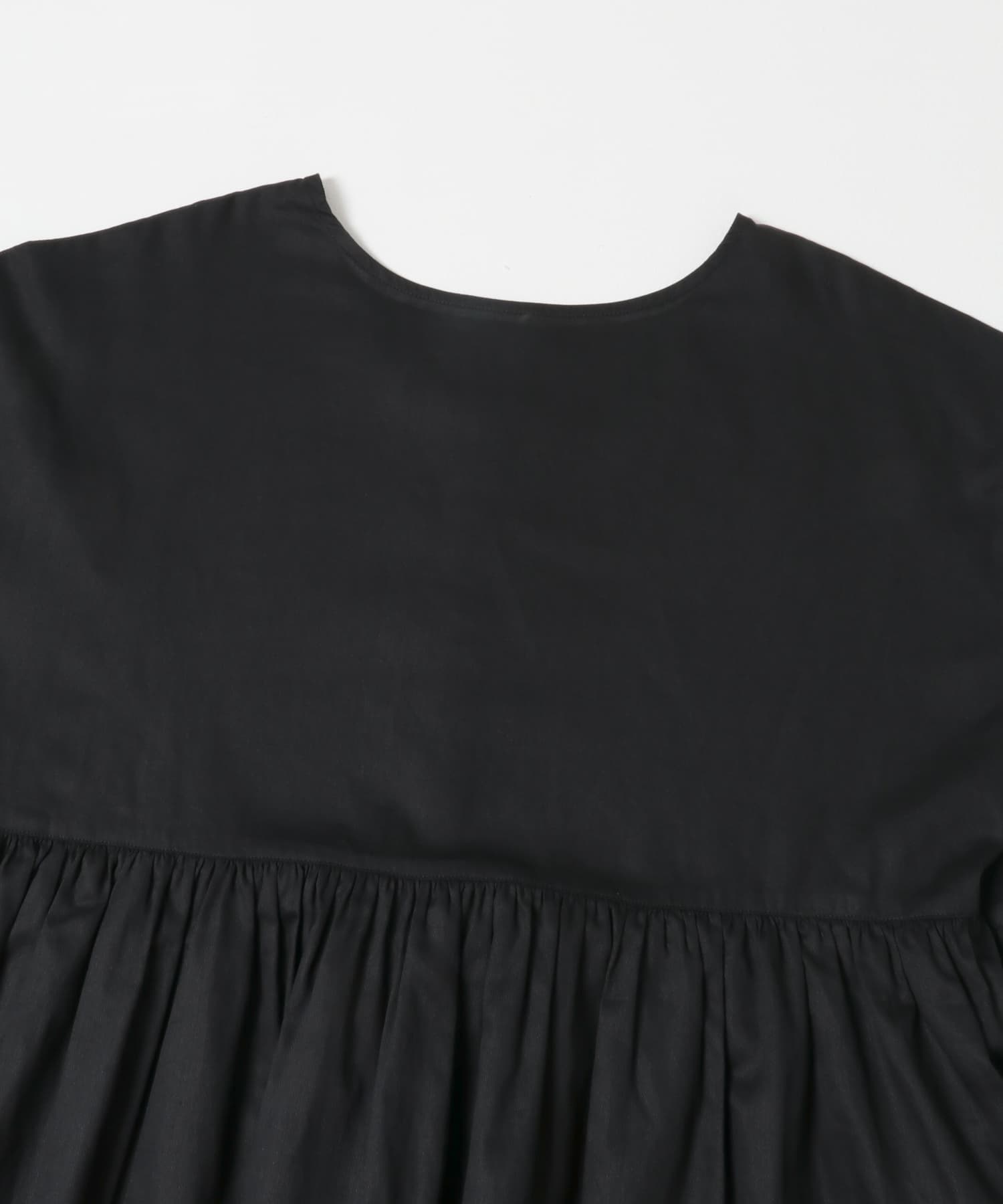 コットンツイル2WAYギャザーブラウス(M BROWN): トップス｜URBAN