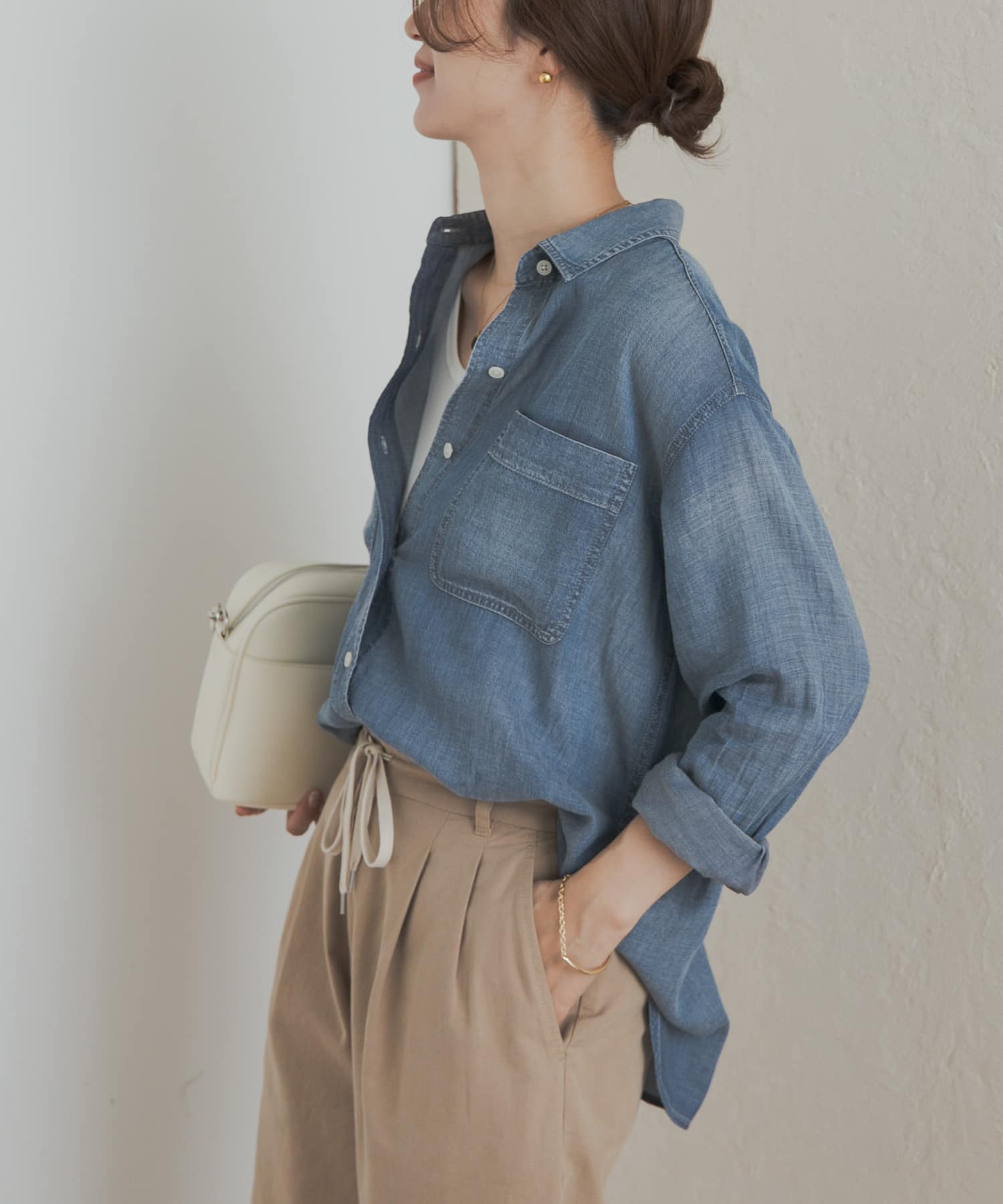シアーデニムシャツ(M INDIGO): トップス｜URBAN RESEARCH公式